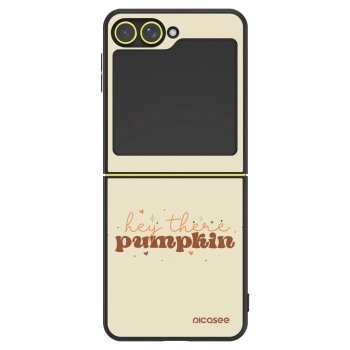 Szilikon tok erre a típusra Samsung Galaxy Z Flip5 5G - Hey there pumpkin