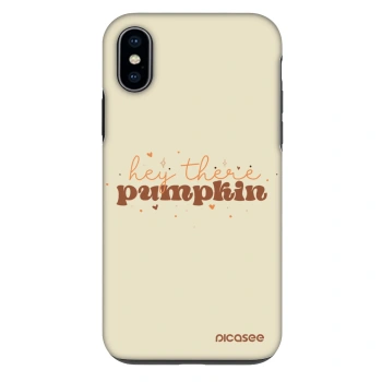 Szilikon tok erre a típusra Apple iPhone X/XS - Hey there pumpkin