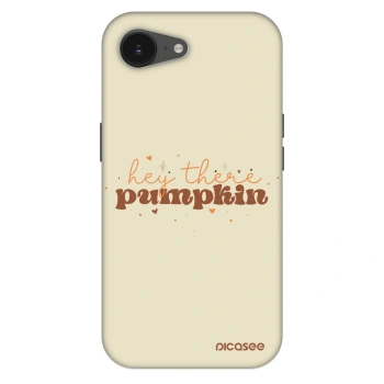 Szilikon tok erre a típusra Apple iPhone 16e - Hey there pumpkin