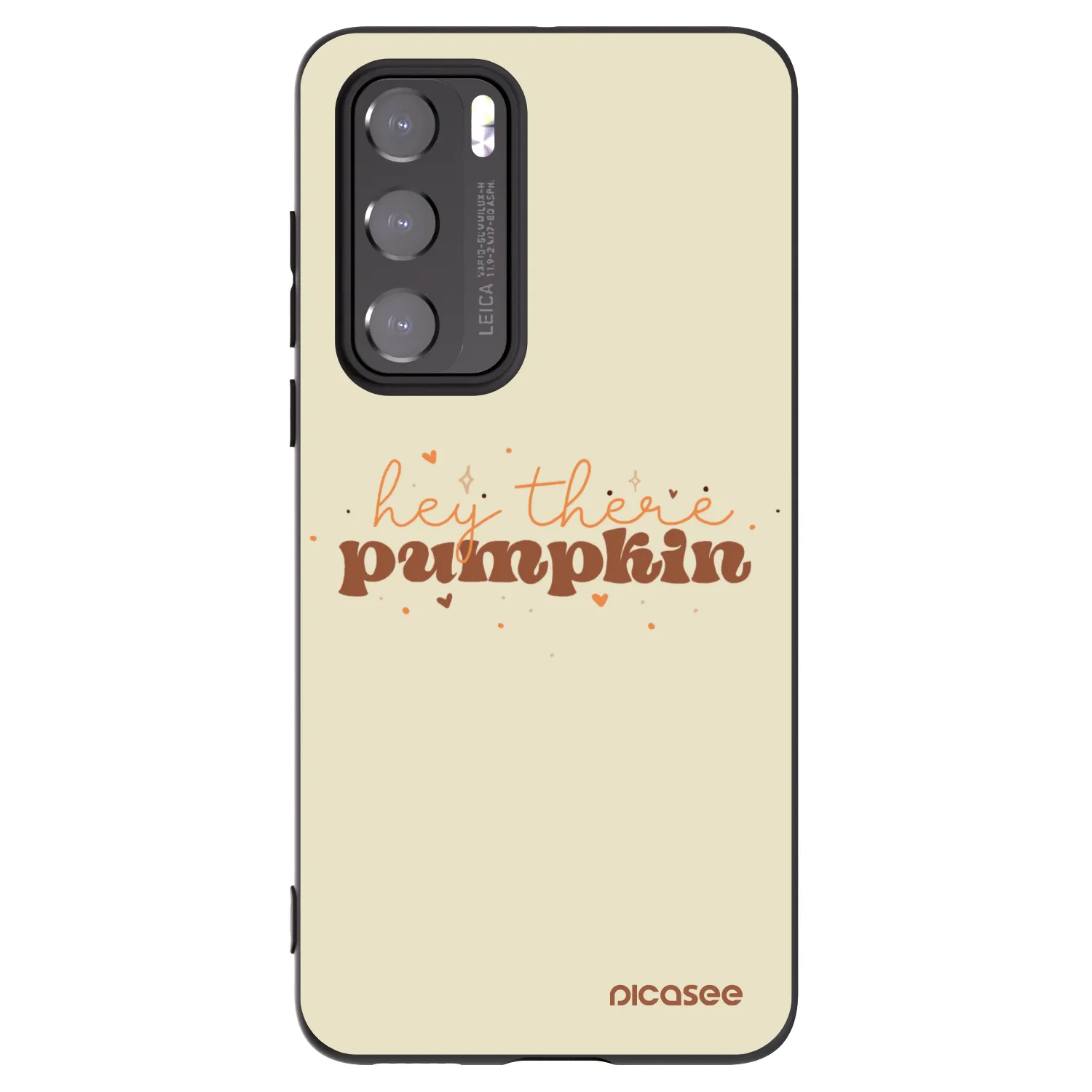 Picasee fekete szilikon tok az alábbi mobiltelefonokra Huawei P40 - Hey there pumpkin