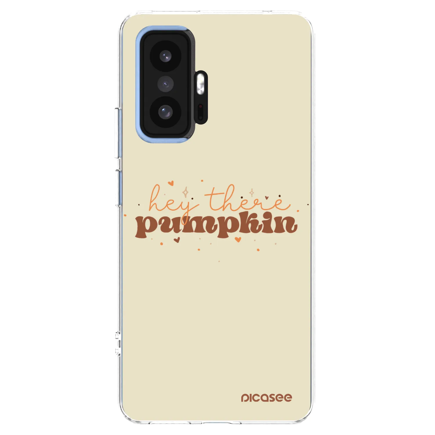 Picasee átlátszó szilikon tok az alábbi mobiltelefonokra Xiaomi 11T Pro - Hey there pumpkin