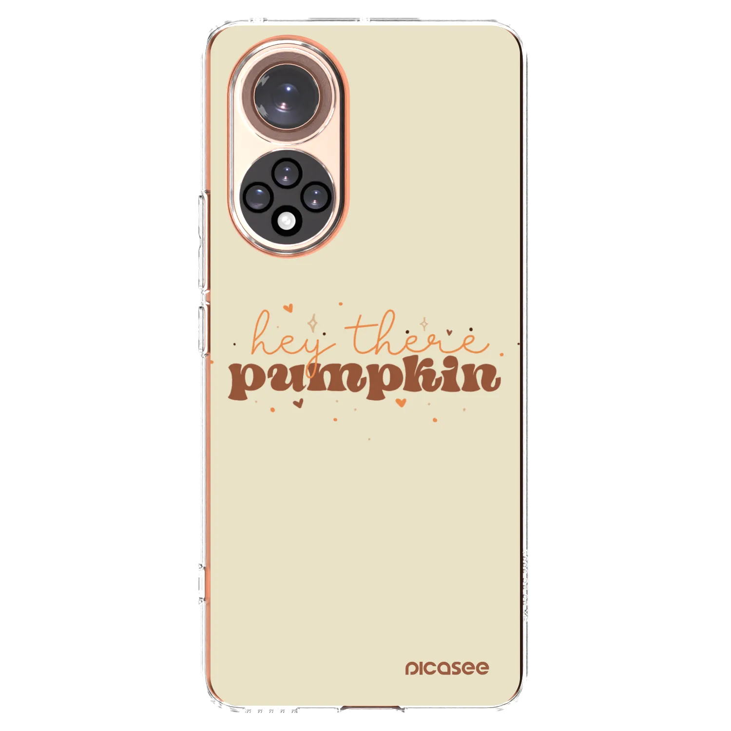 Picasee átlátszó szilikon tok az alábbi mobiltelefonokra Honor 50 5G - Hey there pumpkin