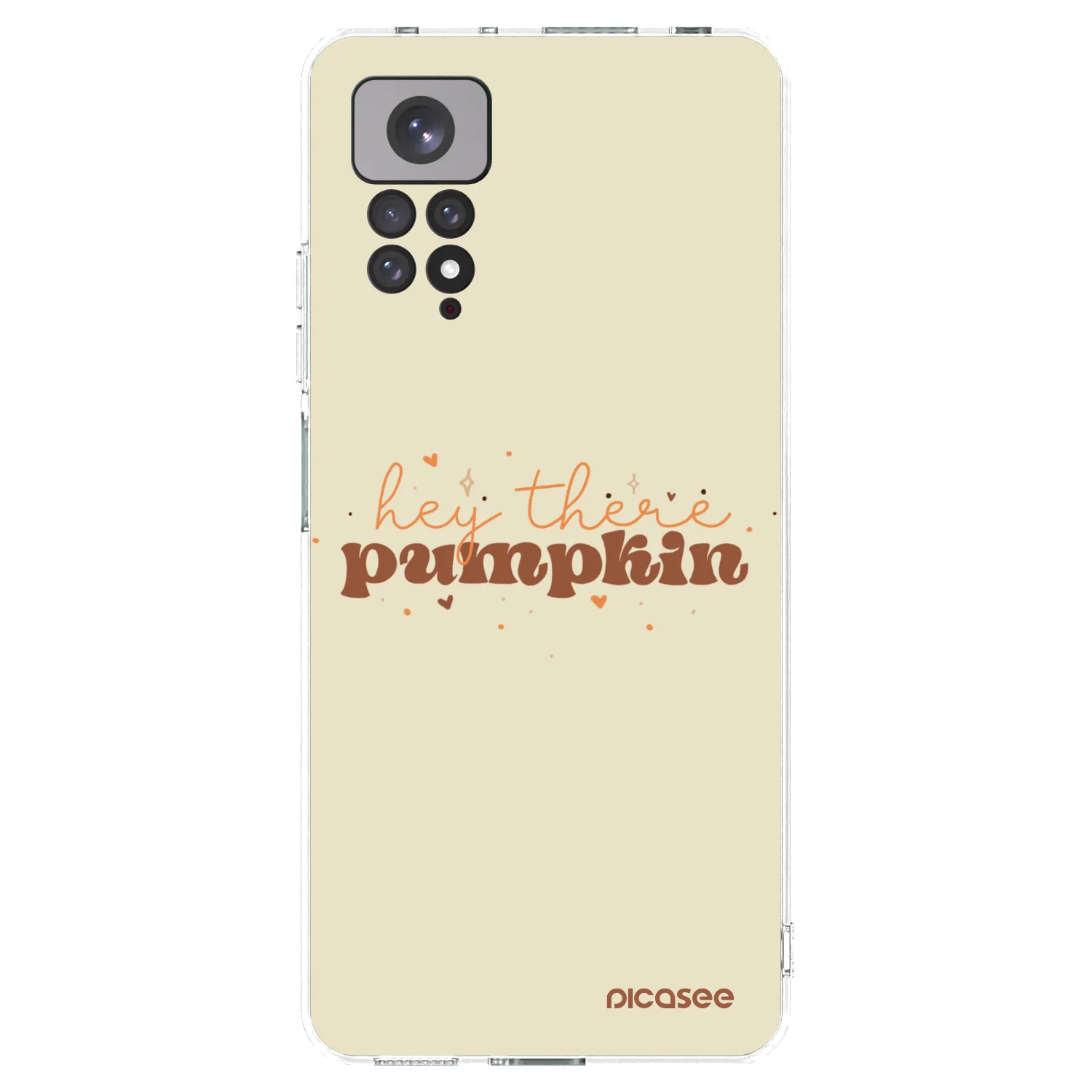 Picasee átlátszó szilikon tok az alábbi mobiltelefonokra Xiaomi Redmi Note 11 - Hey there pumpkin