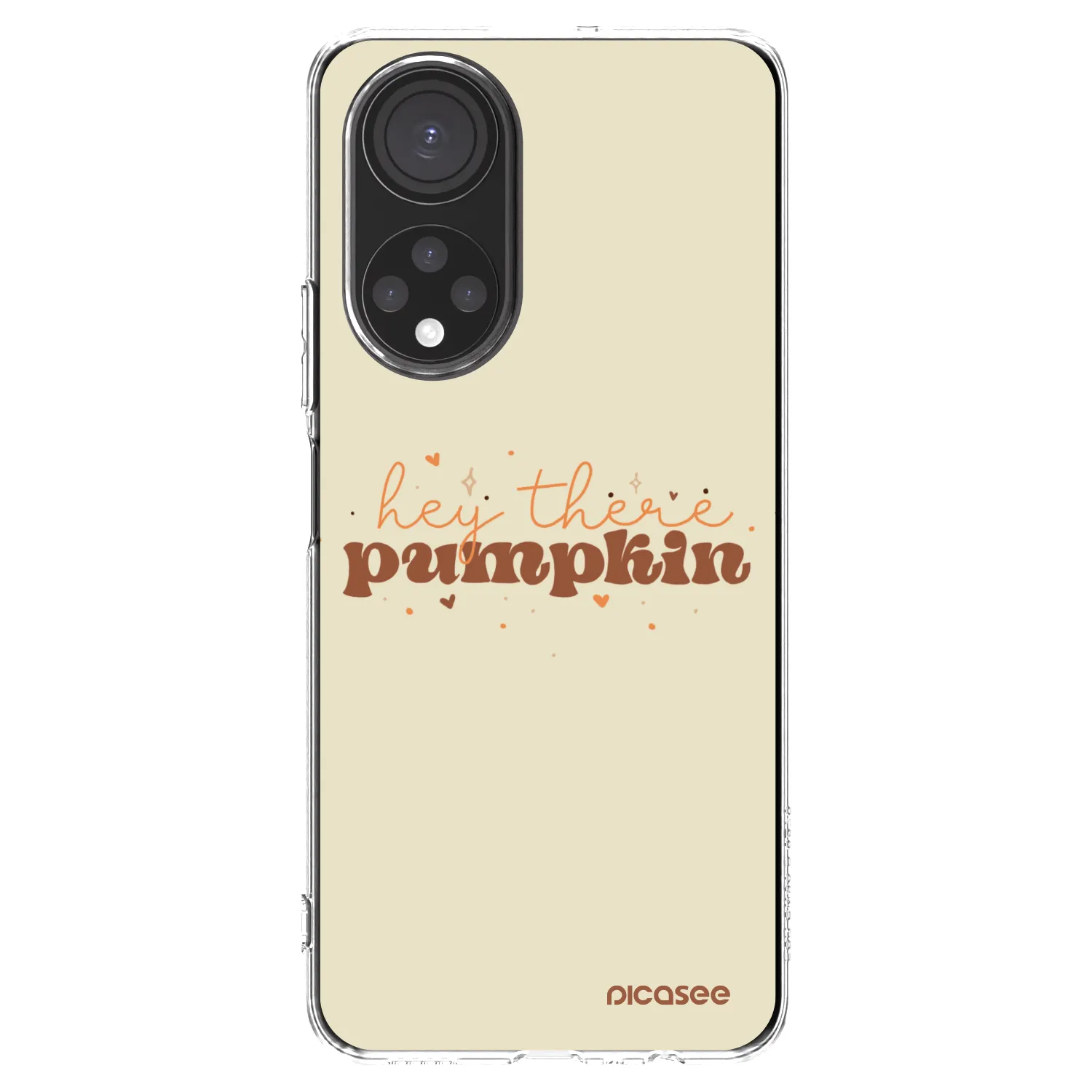 Picasee átlátszó szilikon tok az alábbi mobiltelefonokra Honor X7 - Hey there pumpkin