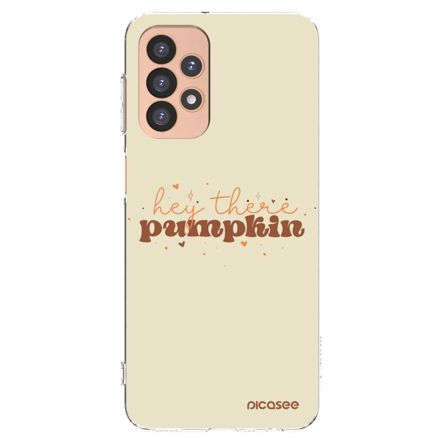 Picasee átlátszó szilikon tok az alábbi mobiltelefonokra Samsung Galaxy A23 A236B 5G - Hey there pumpkin