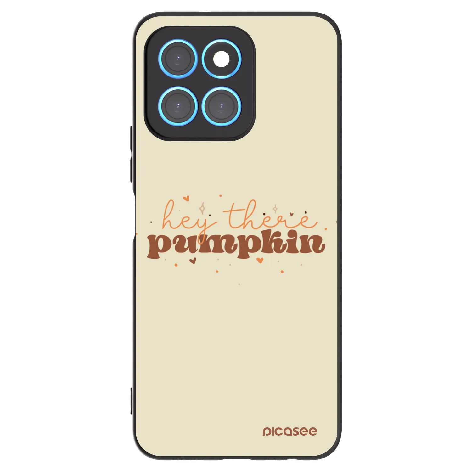 Picasee fekete szilikon tok az alábbi mobiltelefonokra Honor X6 - Hey there pumpkin