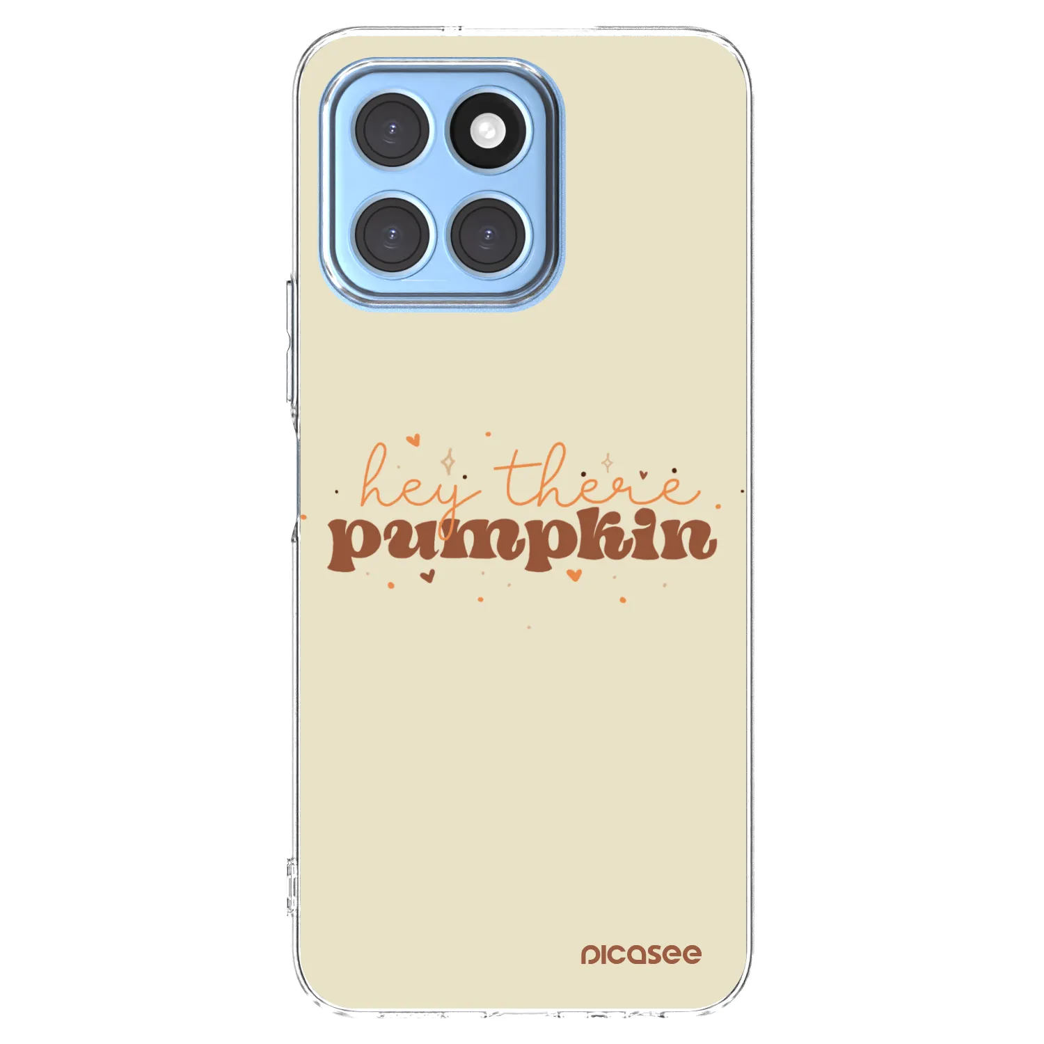 Picasee átlátszó szilikon tok az alábbi mobiltelefonokra Honor X6 - Hey there pumpkin