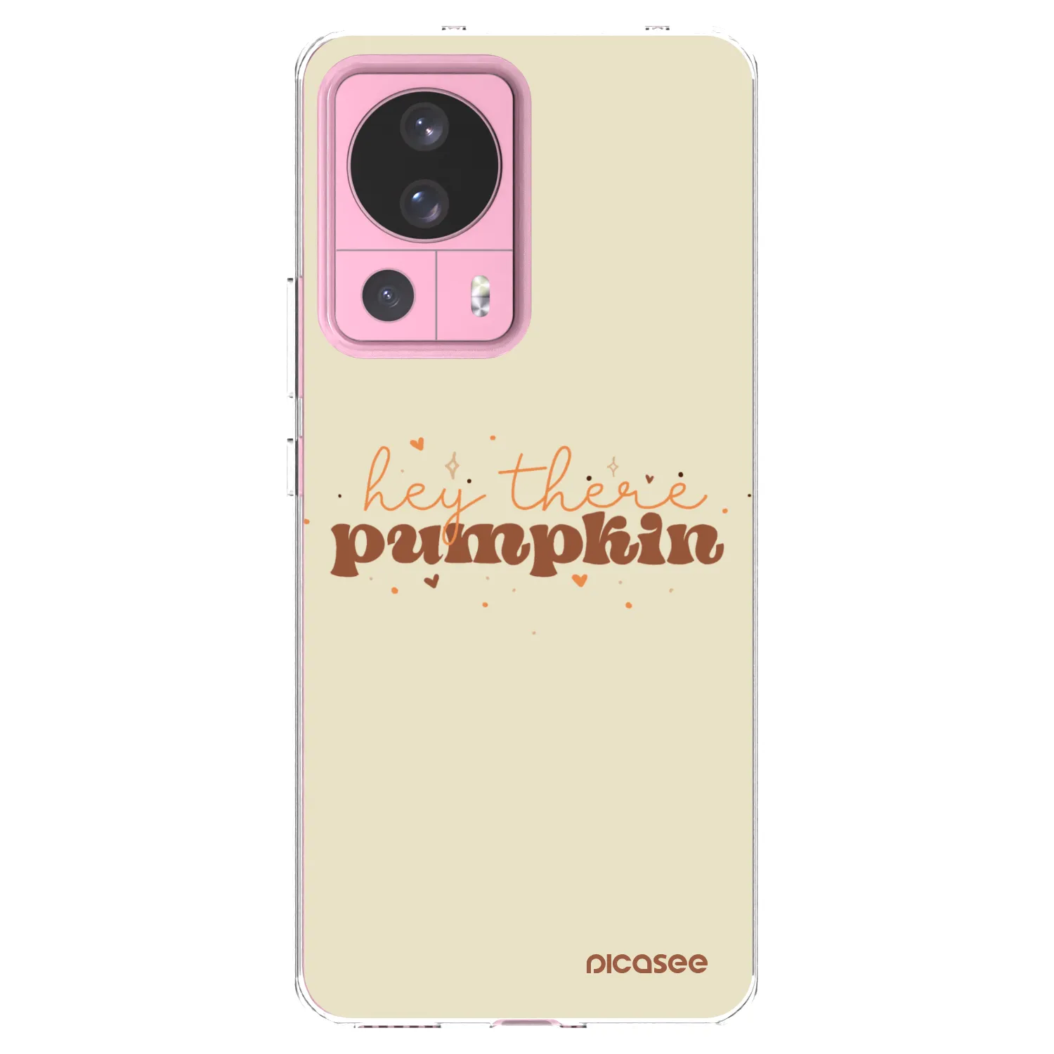 Picasee átlátszó szilikon tok az alábbi mobiltelefonokra Xiaomi 13 Lite - Hey there pumpkin