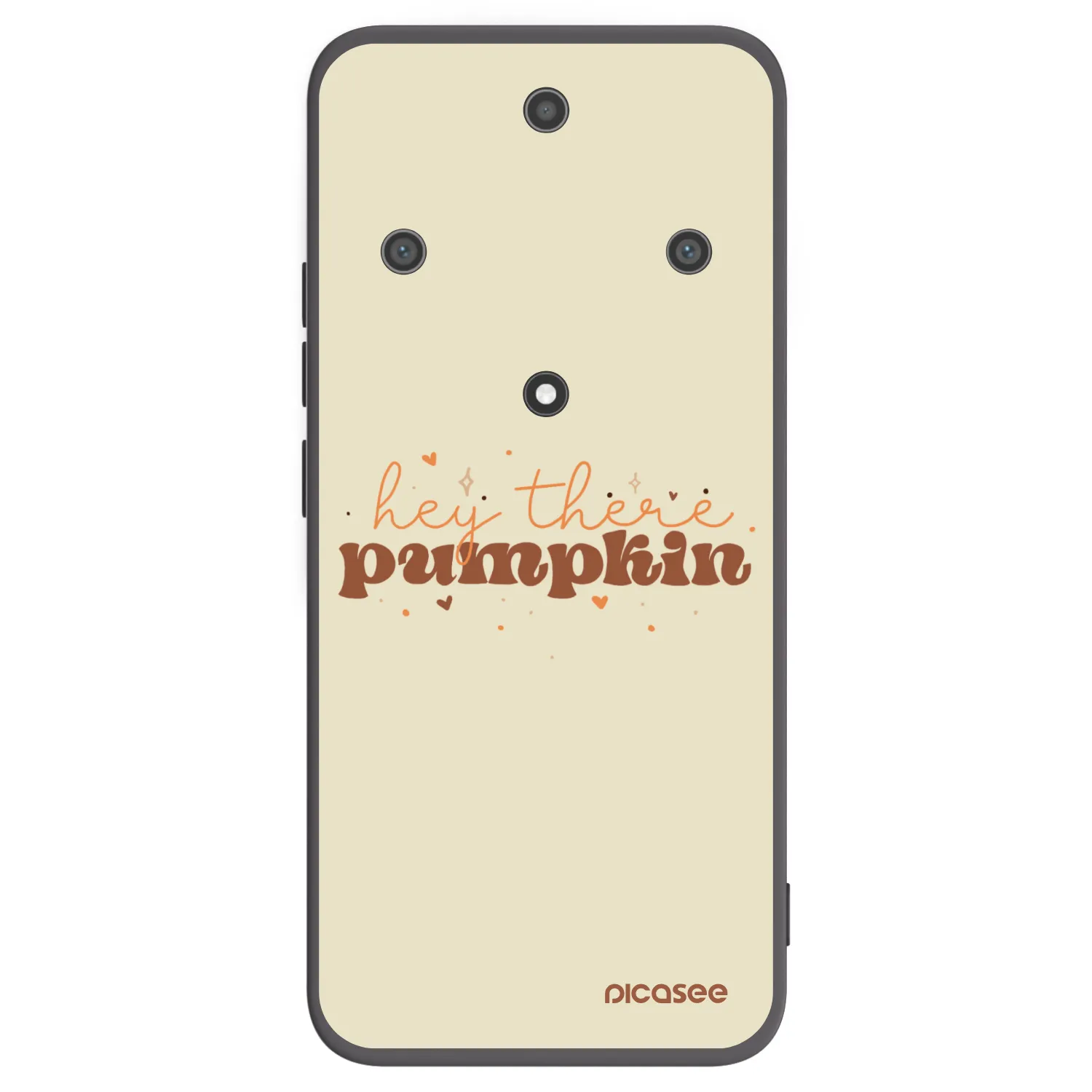 Picasee fekete szilikon tok az alábbi mobiltelefonokra Honor Magic5 Lite 5G - Hey there pumpkin