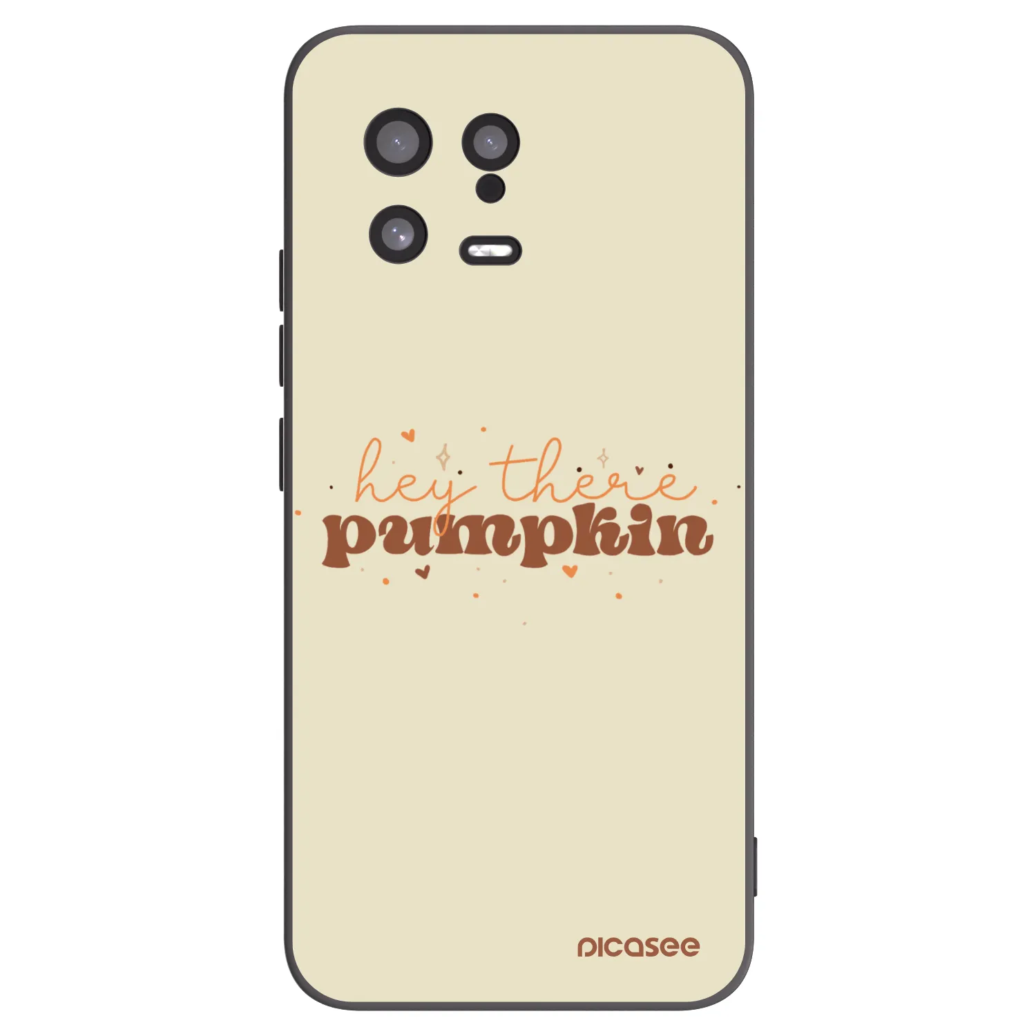 Picasee fekete szilikon tok az alábbi mobiltelefonokra Xiaomi 13 - Hey there pumpkin