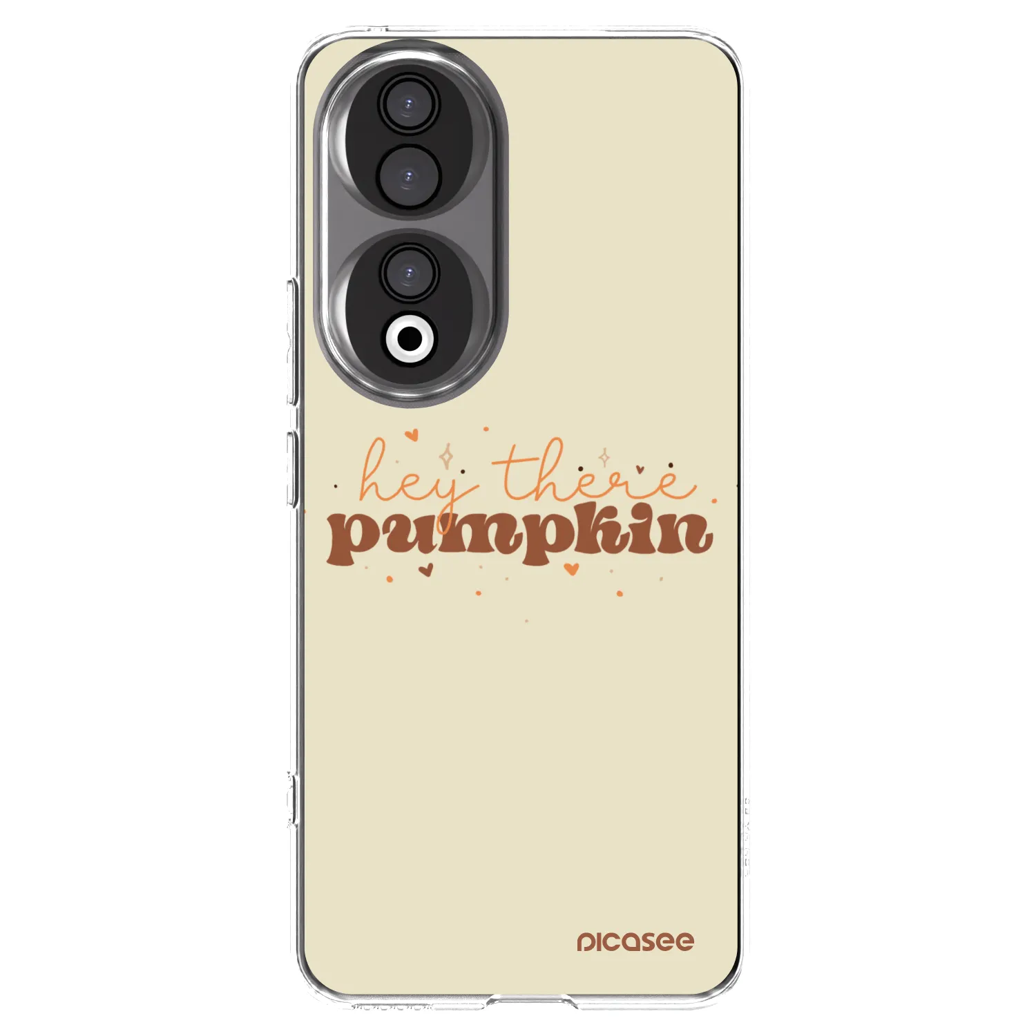 Picasee átlátszó szilikon tok az alábbi mobiltelefonokra Honor 90 5G - Hey there pumpkin