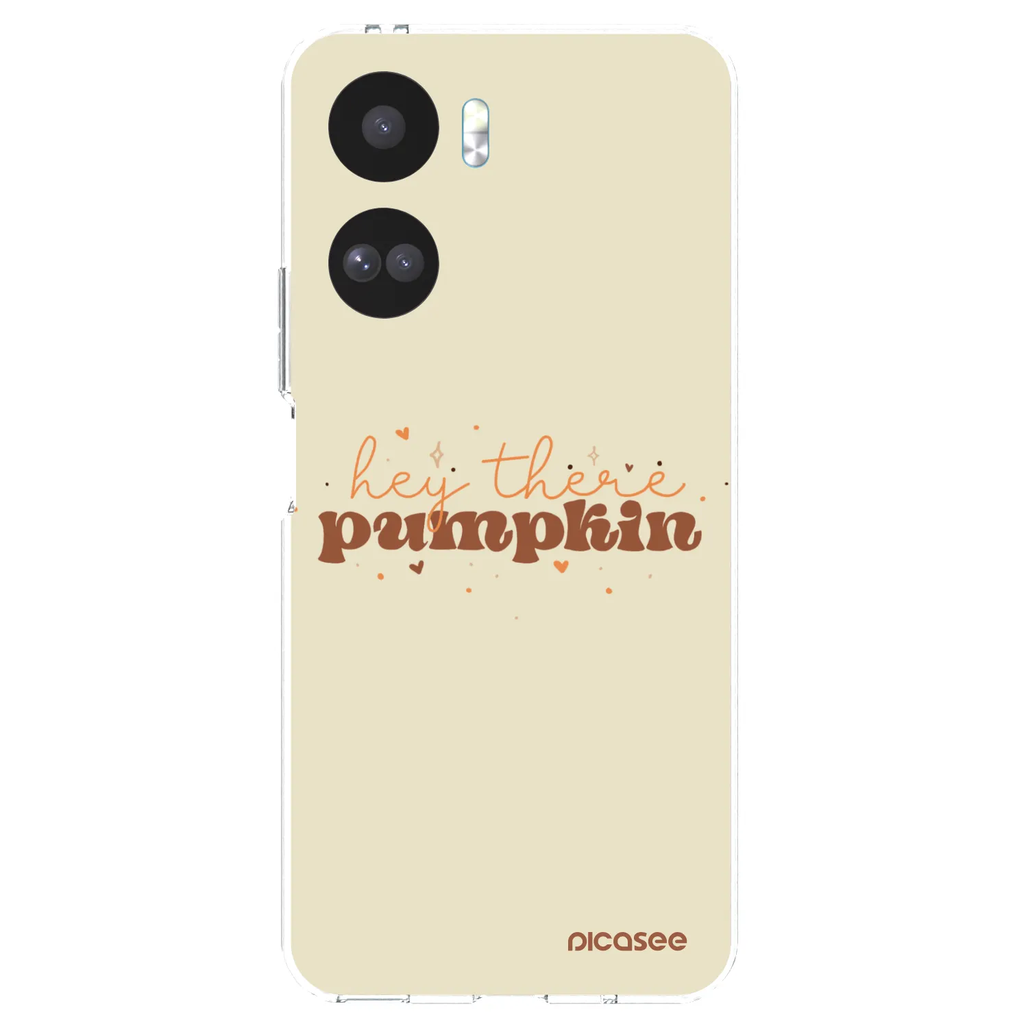 Picasee átlátszó szilikon tok az alábbi mobiltelefonokra Honor 90 Lite 5G - Hey there pumpkin