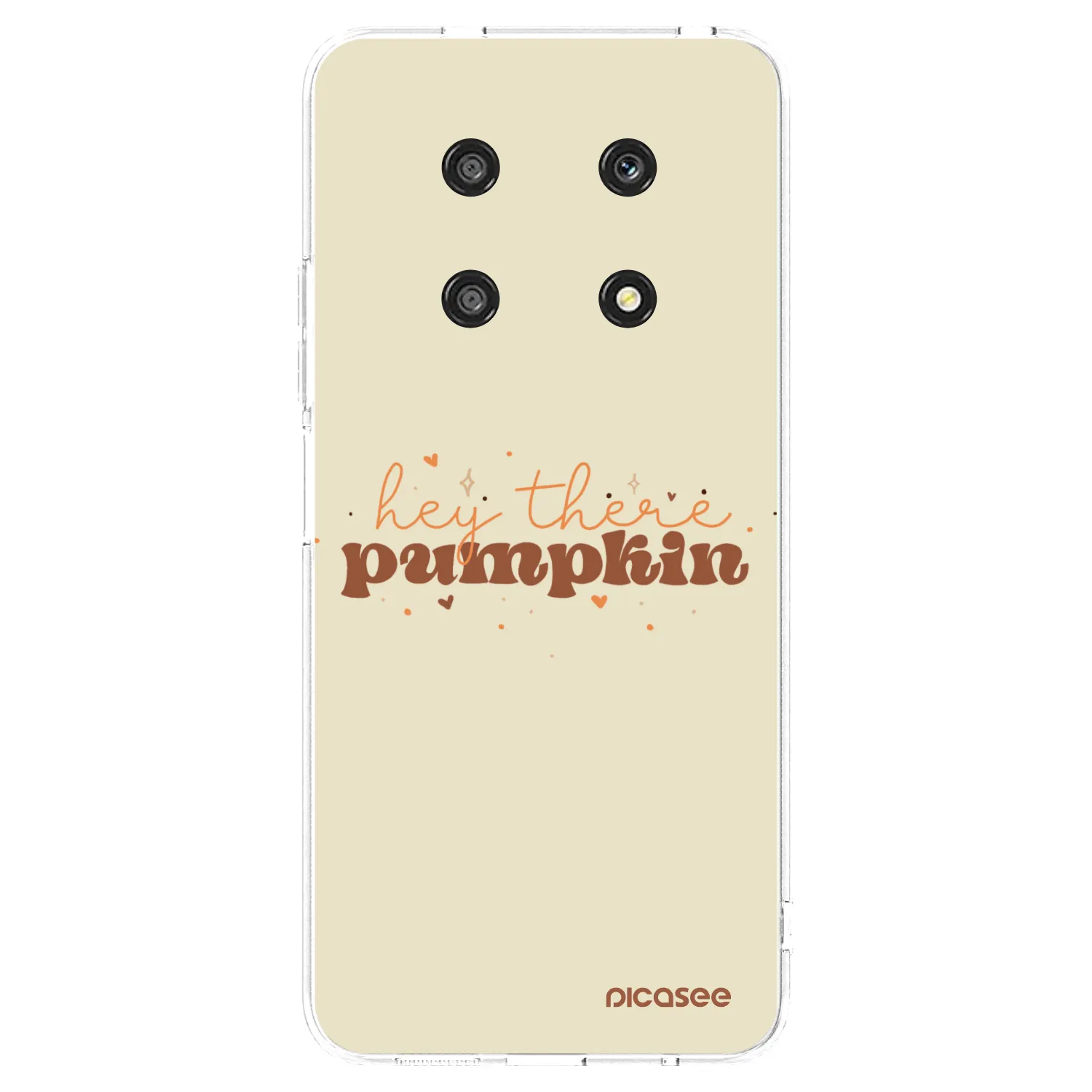 Picasee átlátszó szilikon tok az alábbi mobiltelefonokra Honor Magic4 Lite 5G - Hey there pumpkin