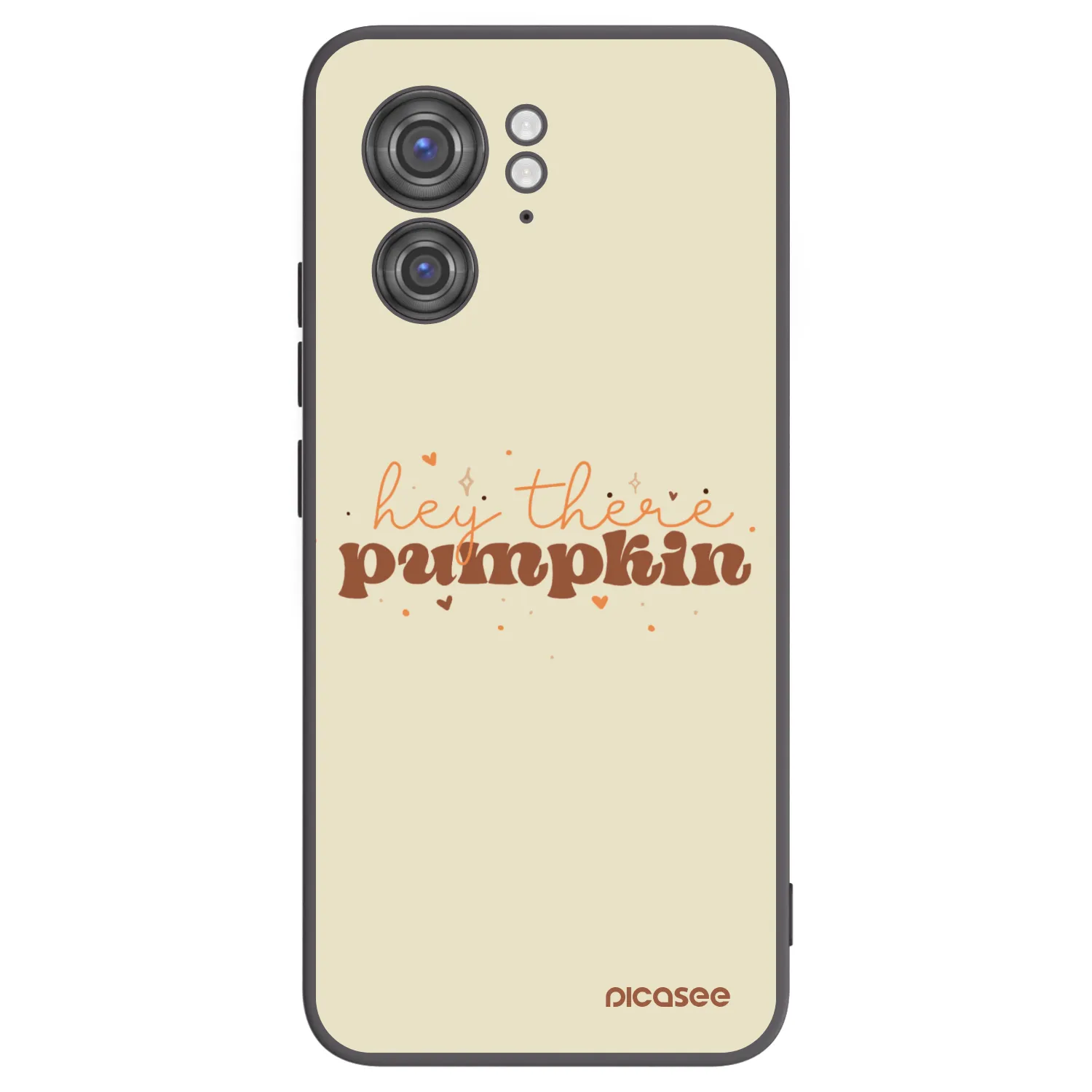Picasee fekete szilikon tok az alábbi mobiltelefonokra Motorola Edge 40 - Hey there pumpkin