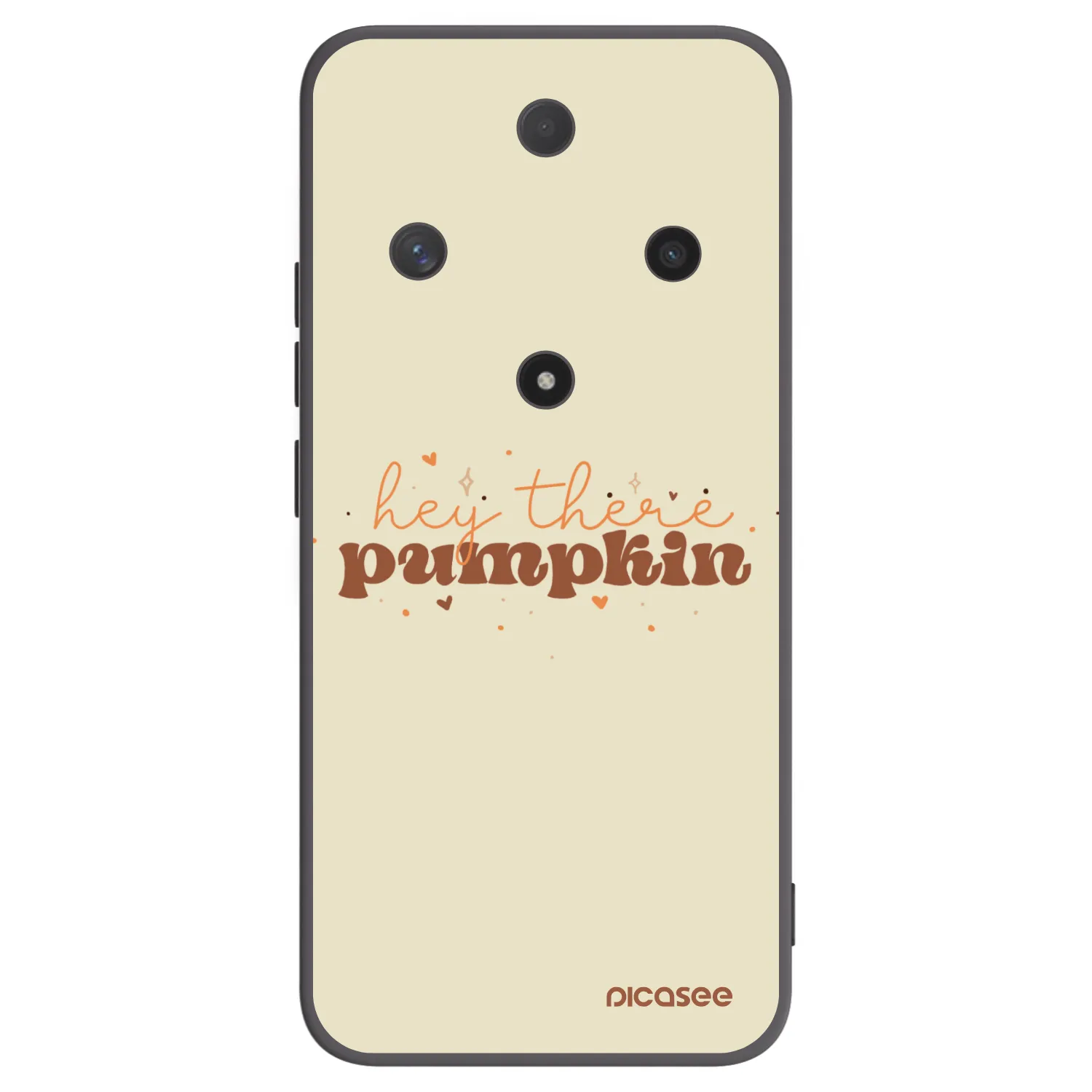 Picasee fekete szilikon tok az alábbi mobiltelefonokra Honor Magic6 Lite 5G - Hey there pumpkin