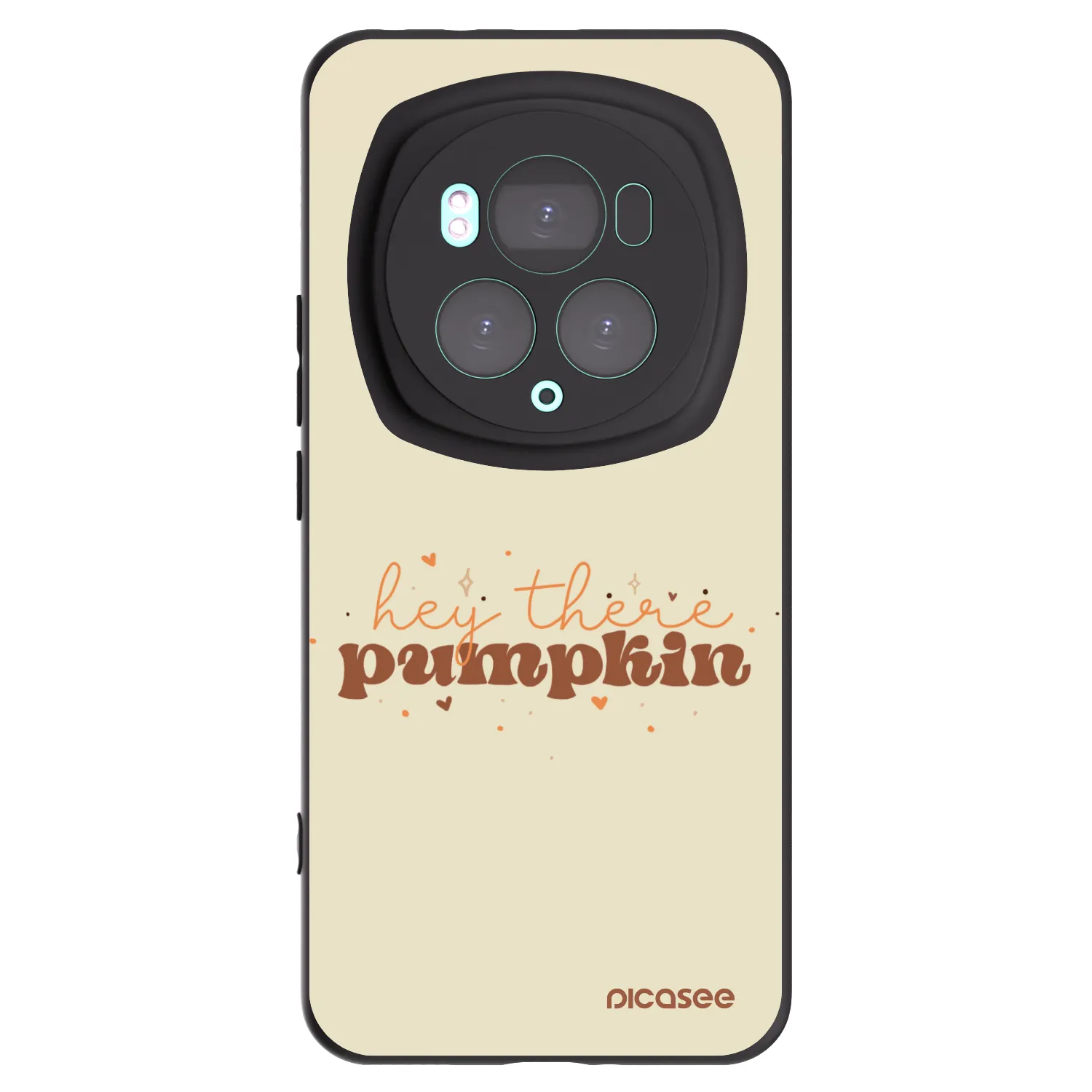 Picasee fekete szilikon tok az alábbi mobiltelefonokra Honor Magic6 Pro - Hey there pumpkin