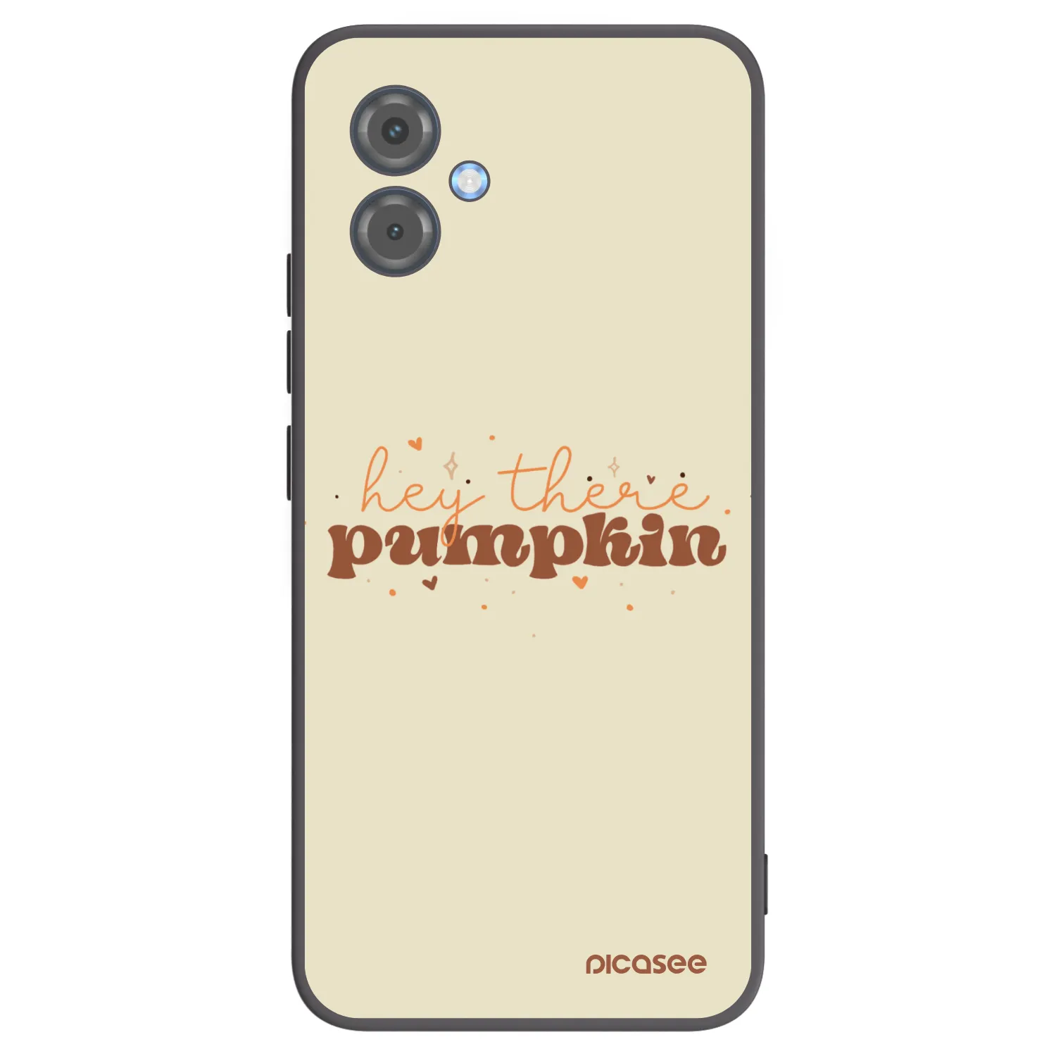 Picasee fekete szilikon tok az alábbi mobiltelefonokra Motorola Moto G14 - Hey there pumpkin