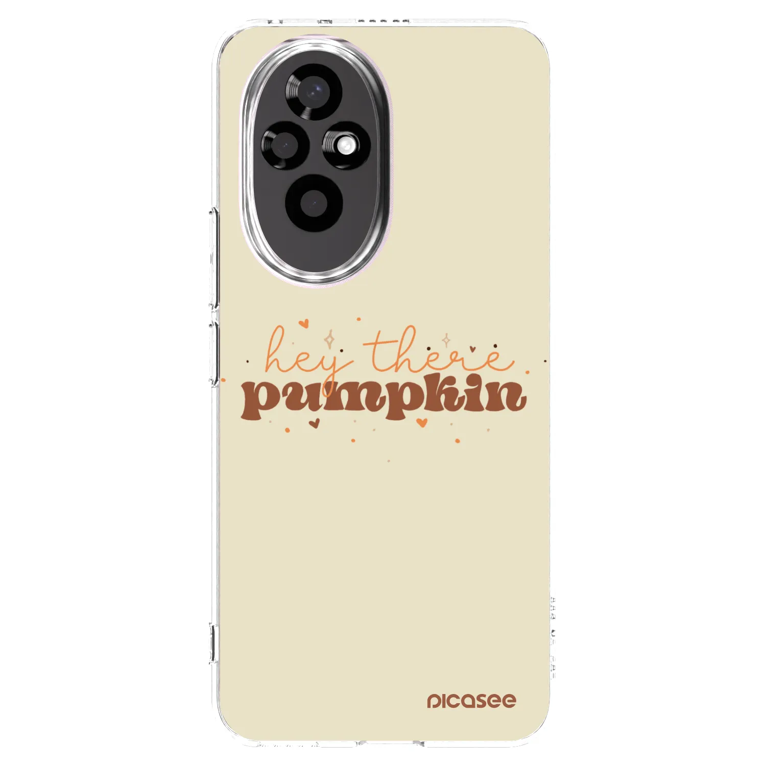 Picasee átlátszó szilikon tok az alábbi mobiltelefonokra Honor 200 5G - Hey there pumpkin