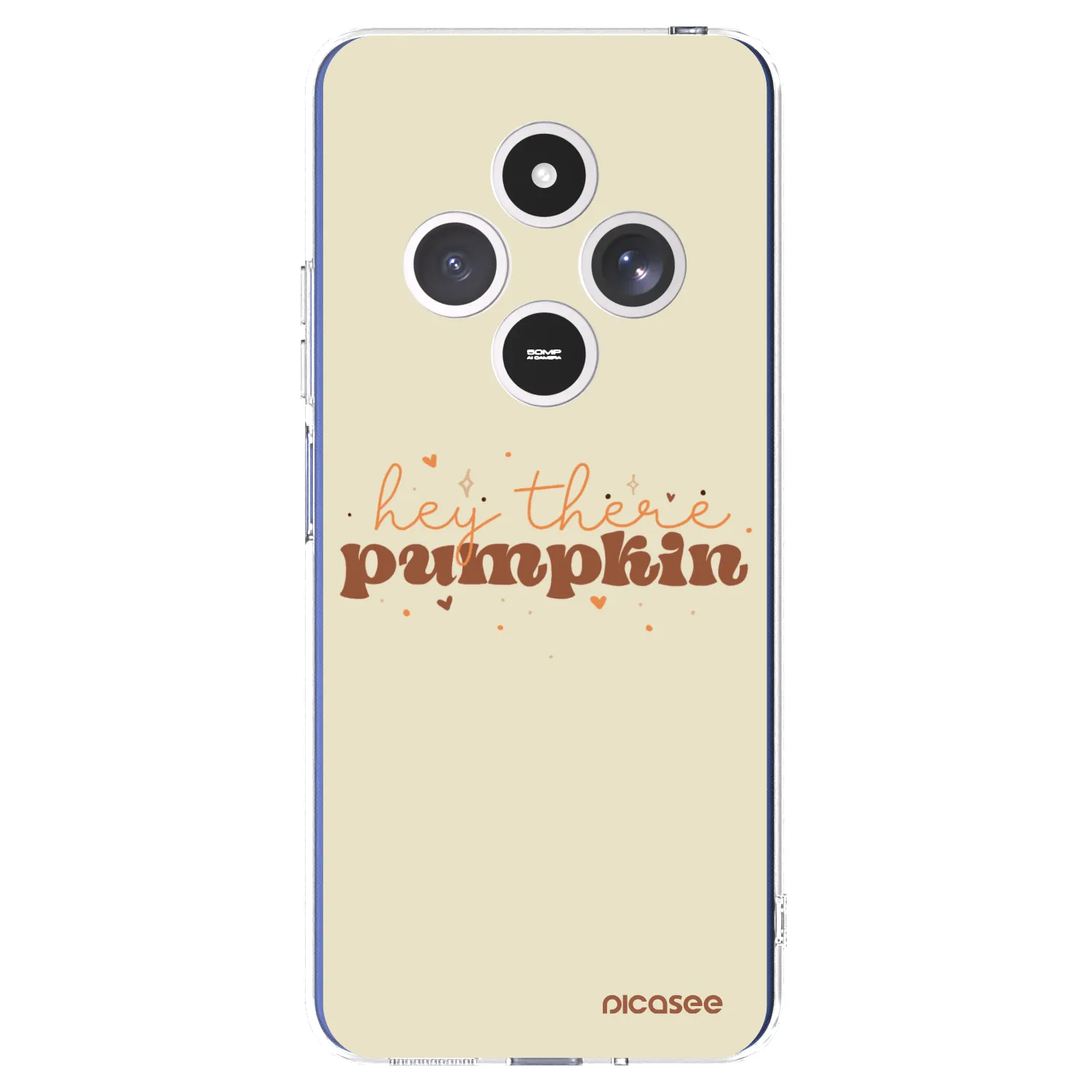 Picasee átlátszó szilikon tok az alábbi mobiltelefonokra Xiaomi Redmi 14C - Hey there pumpkin
