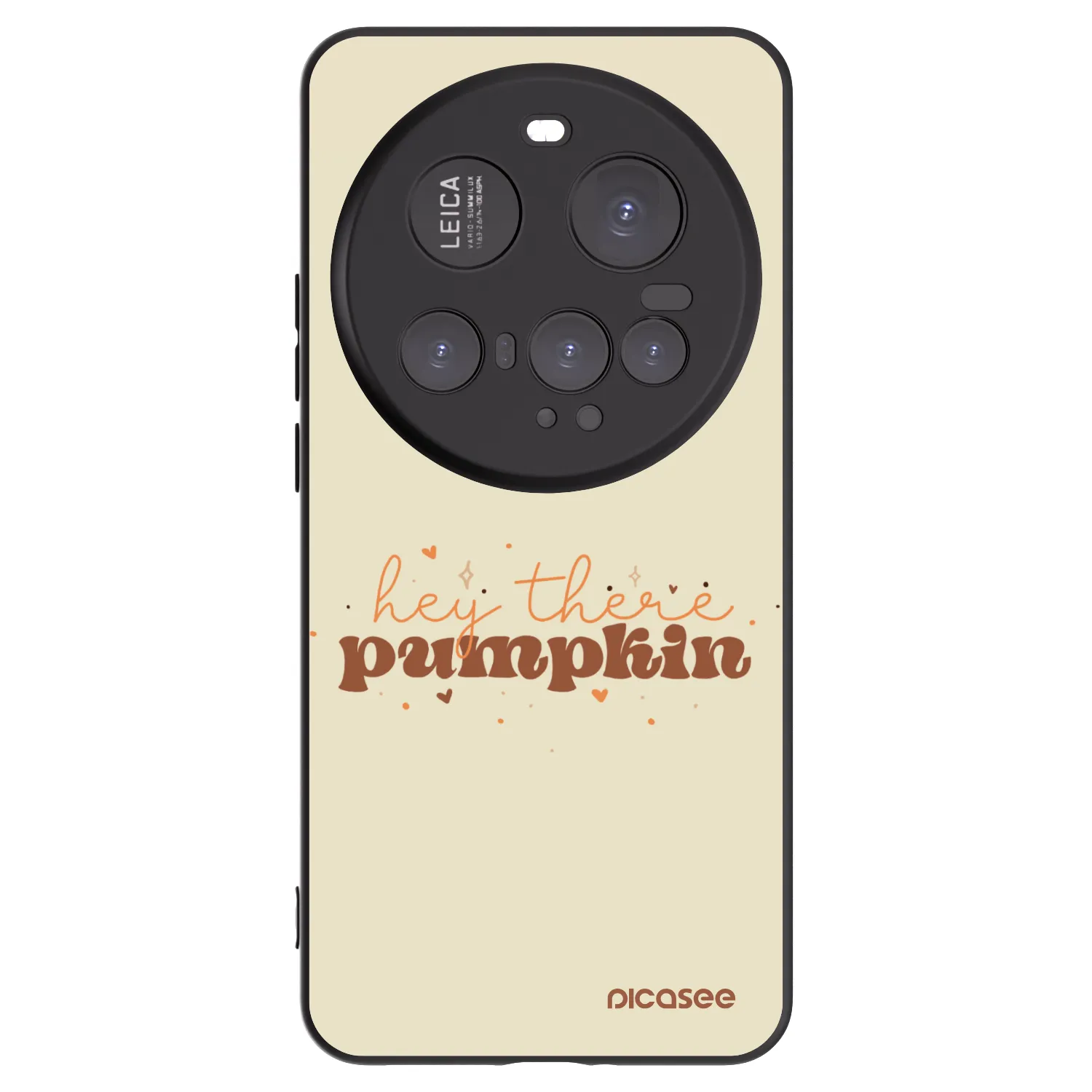 Picasee fekete szilikon tok az alábbi mobiltelefonokra Xiaomi 15 Ultra - Hey there pumpkin