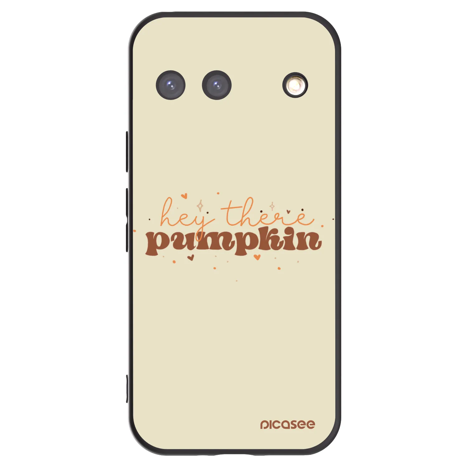 Picasee fekete szilikon tok az alábbi mobiltelefonokra Google Pixel 9 - Hey there pumpkin