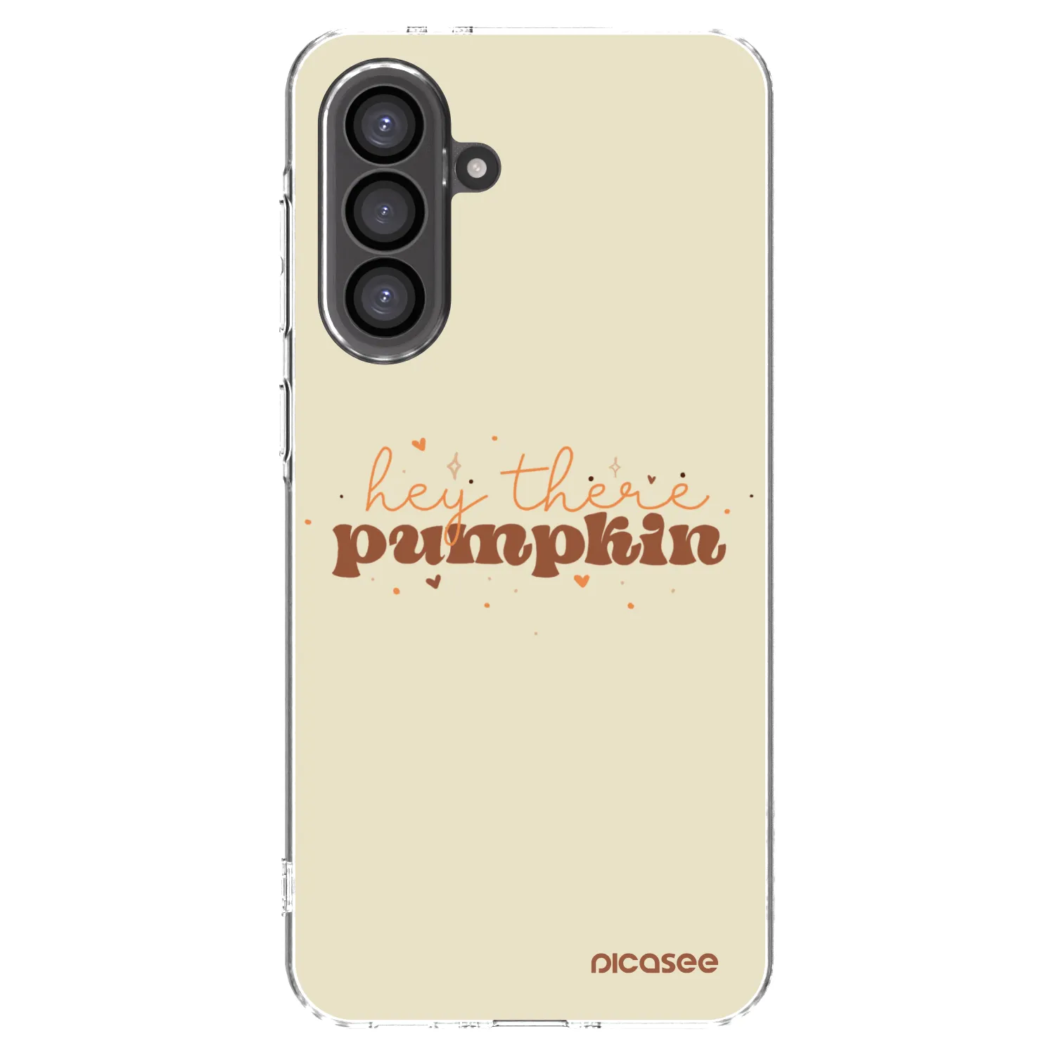 Picasee átlátszó szilikon tok az alábbi mobiltelefonokra Samsung Galaxy A36 5G - Hey there pumpkin