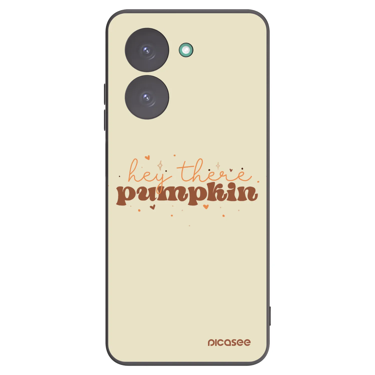 Picasee fekete szilikon tok az alábbi mobiltelefonokra Xiaomi Redmi A5 - Hey there pumpkin