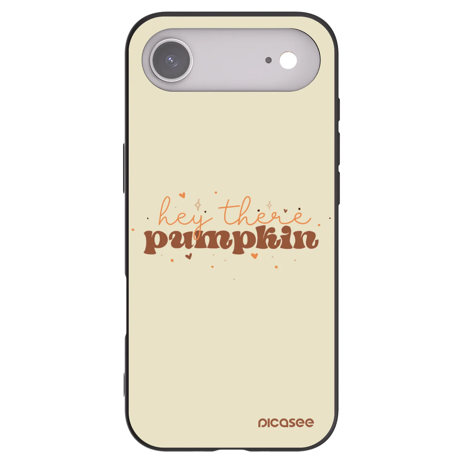 Picasee fekete szilikon tok az alábbi mobiltelefonokra Apple iPhone Air - Hey there pumpkin