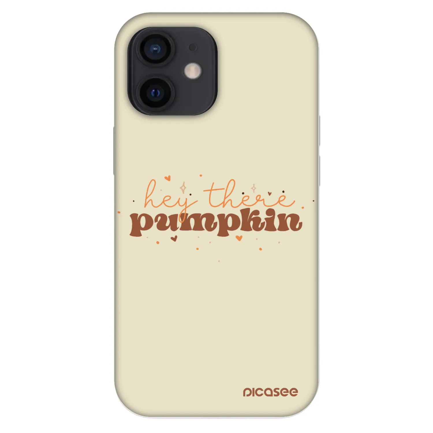 Picasee Fashion Case Apple iPhone 12 mini - Hey there pumpkin
