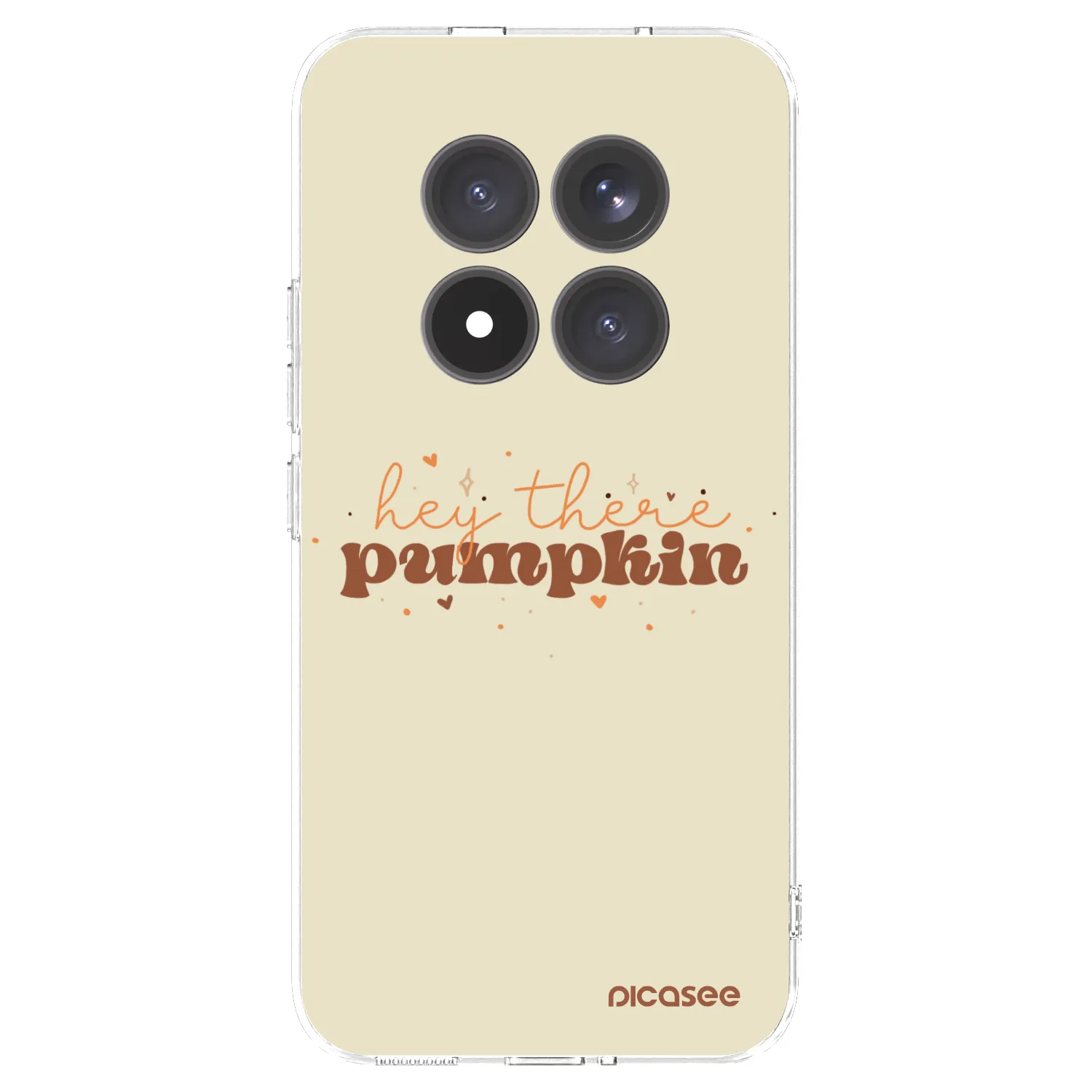 Picasee átlátszó szilikon tok az alábbi mobiltelefonokra Xiaomi Redmi Note 15 Pro+ - Hey there pumpkin
