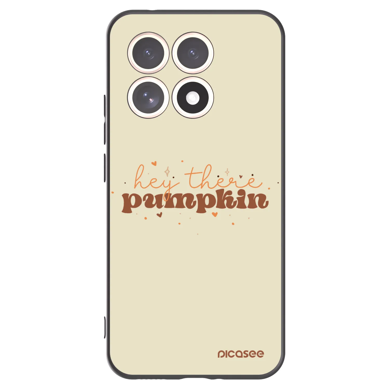 Picasee fekete szilikon tok az alábbi mobiltelefonokra Xiaomi 15T - Hey there pumpkin