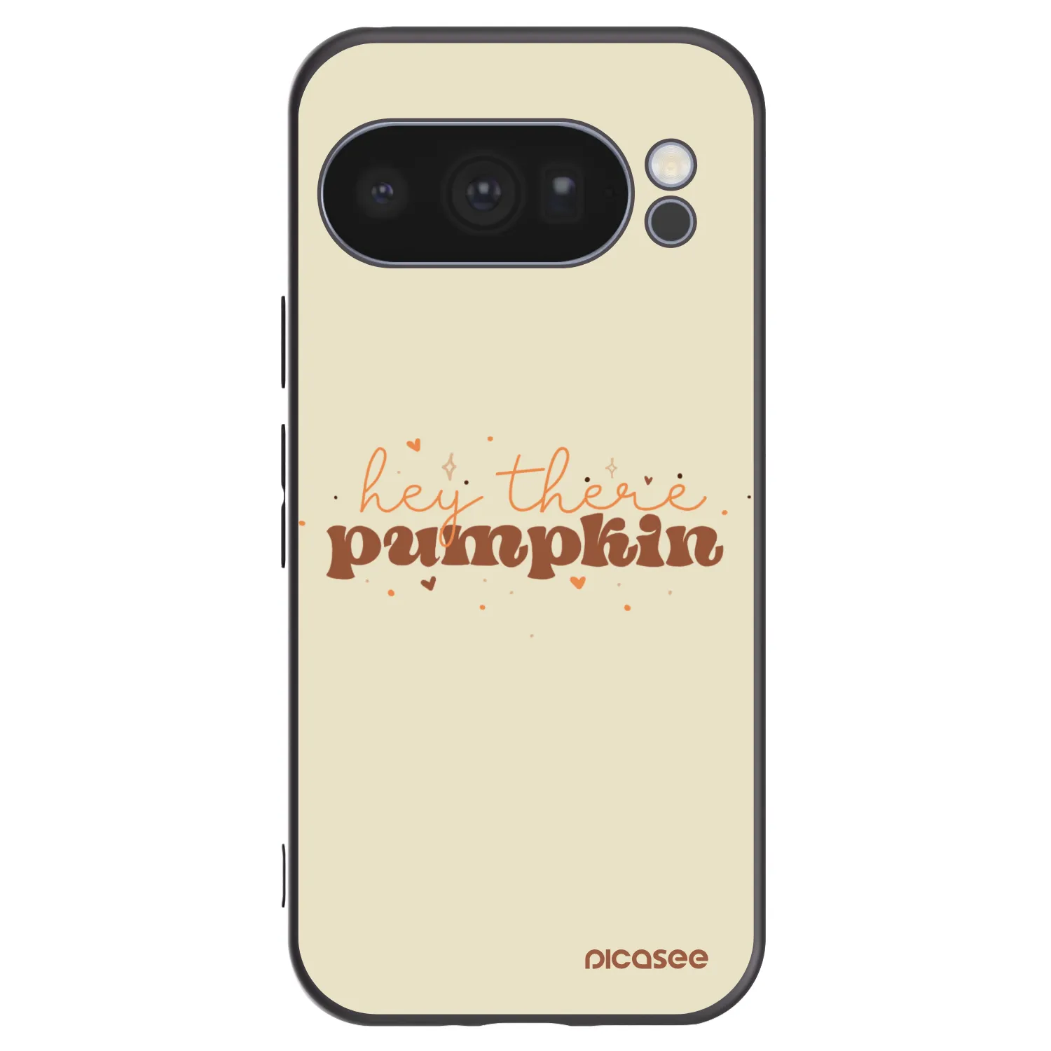 Picasee fekete szilikon tok az alábbi mobiltelefonokra Google Pixel 10 Pro - Hey there pumpkin