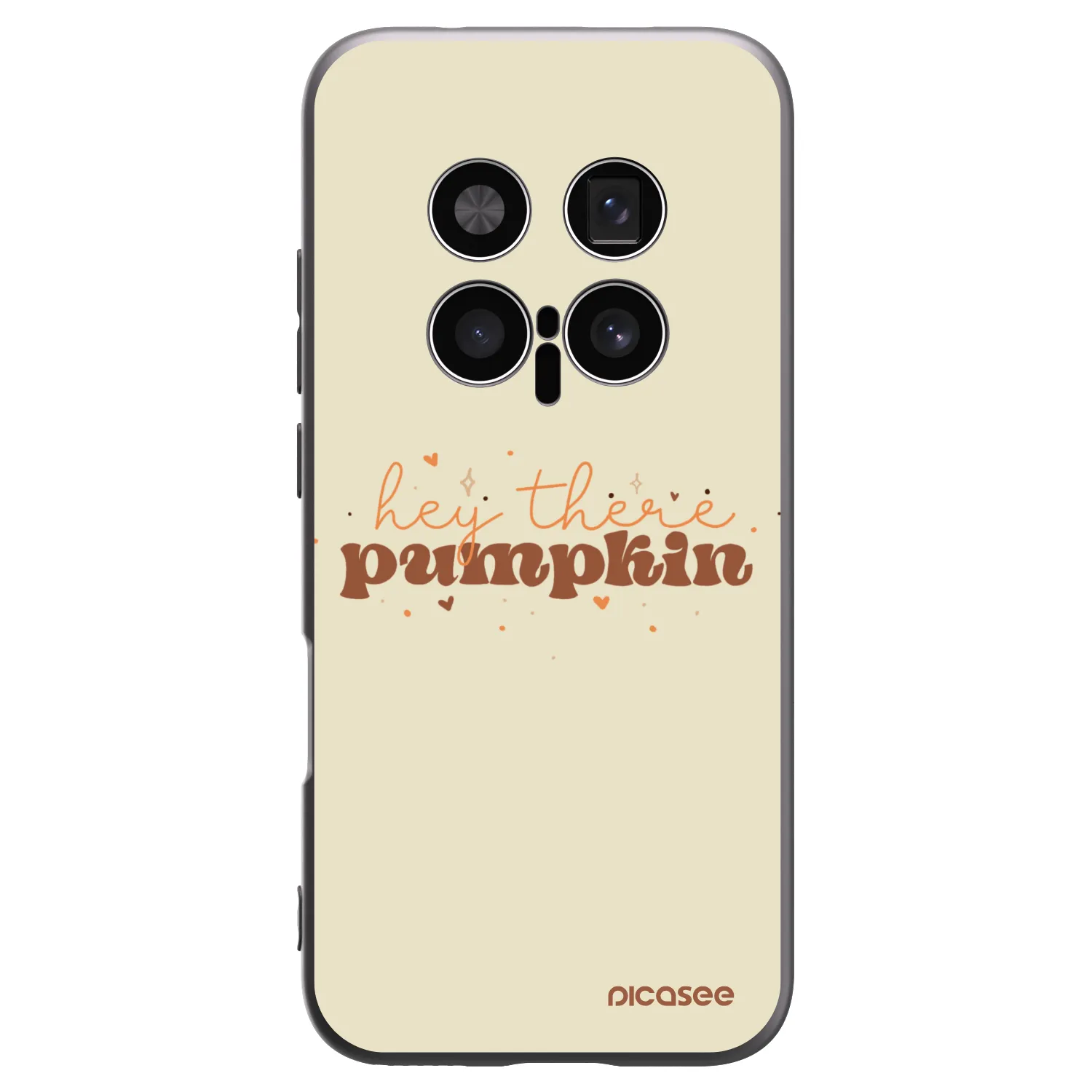 Picasee fekete szilikon tok az alábbi mobiltelefonokra Honor Magic8 Pro 5G - Hey there pumpkin