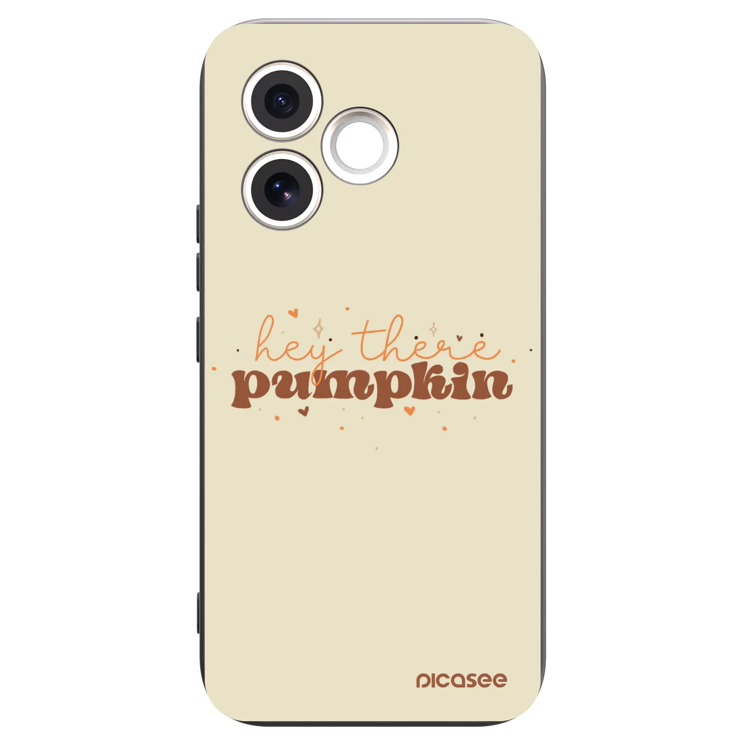 Picasee fekete szilikon tok az alábbi mobiltelefonokra Honor 600 Lite - Hey there pumpkin