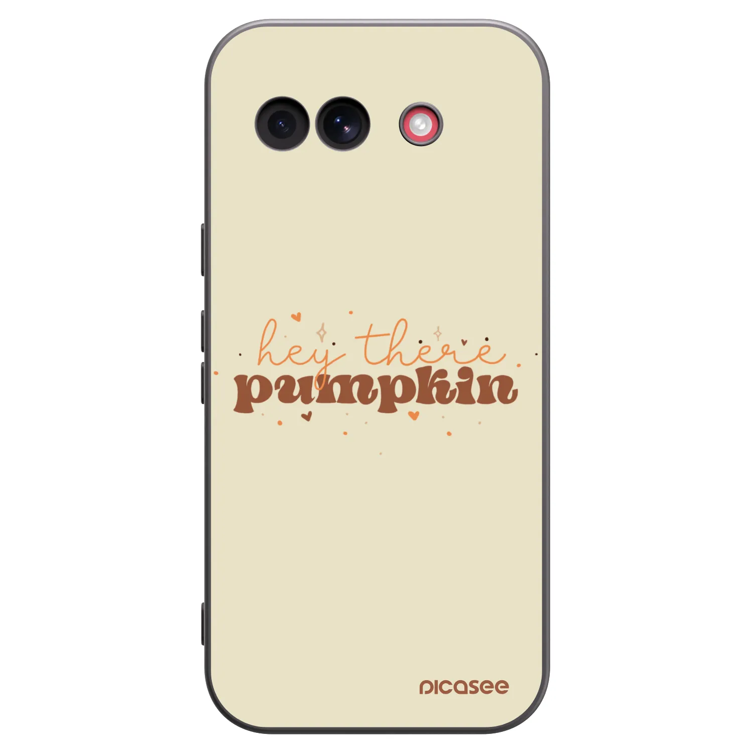 Picasee fekete szilikon tok az alábbi mobiltelefonokra Google Pixel 10a - Hey there pumpkin