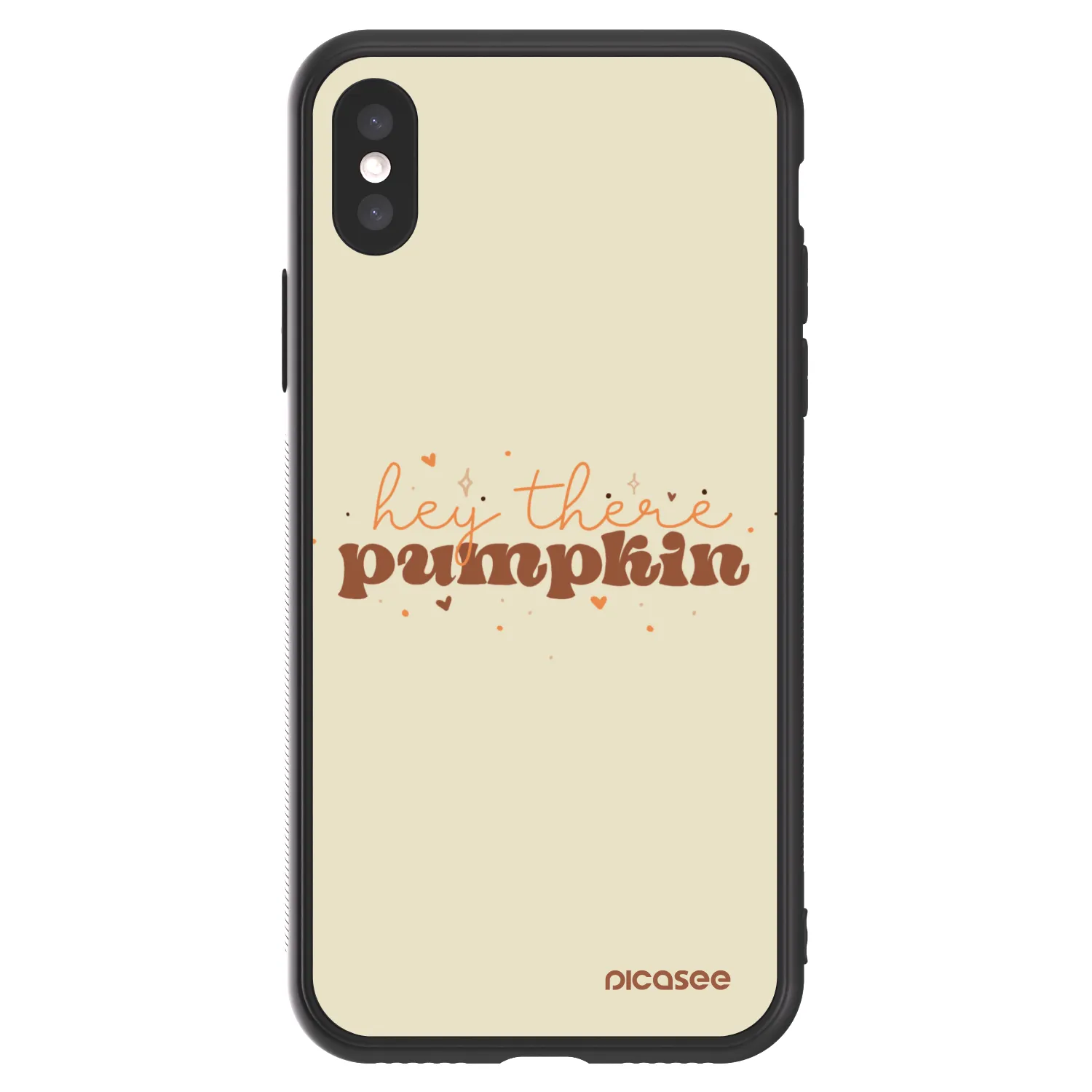 Picasee ULTIMATE CASE Apple iPhone X/XS - készülékre - Hey there pumpkin