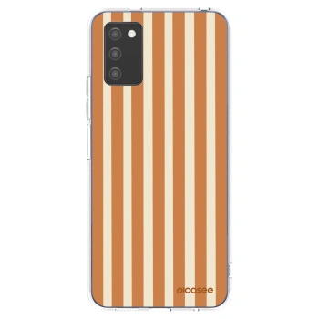 Tok az alábbi mobiltelefonokra Samsung Galaxy A02s A025G - Orange lines