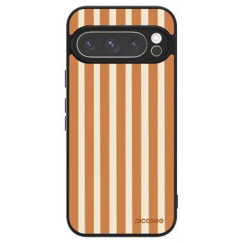 Szilikon tok erre a típusra Google Pixel 9 Pro - Orange lines