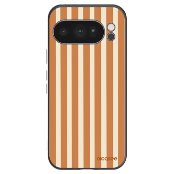Picasee fekete szilikon tok az alábbi mobiltelefonokra Google Pixel 10 Pro - Orange lines