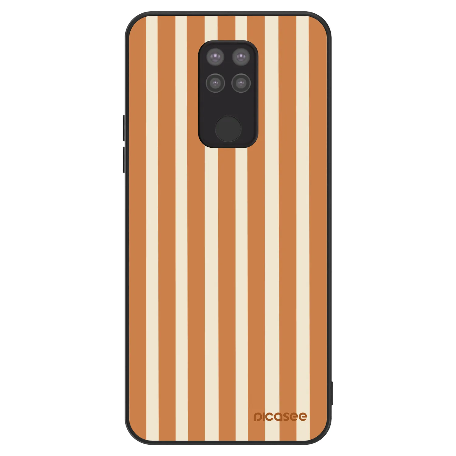 Picasee ULTIMATE CASE Xiaomi Redmi Note 9 - készülékre - Orange lines