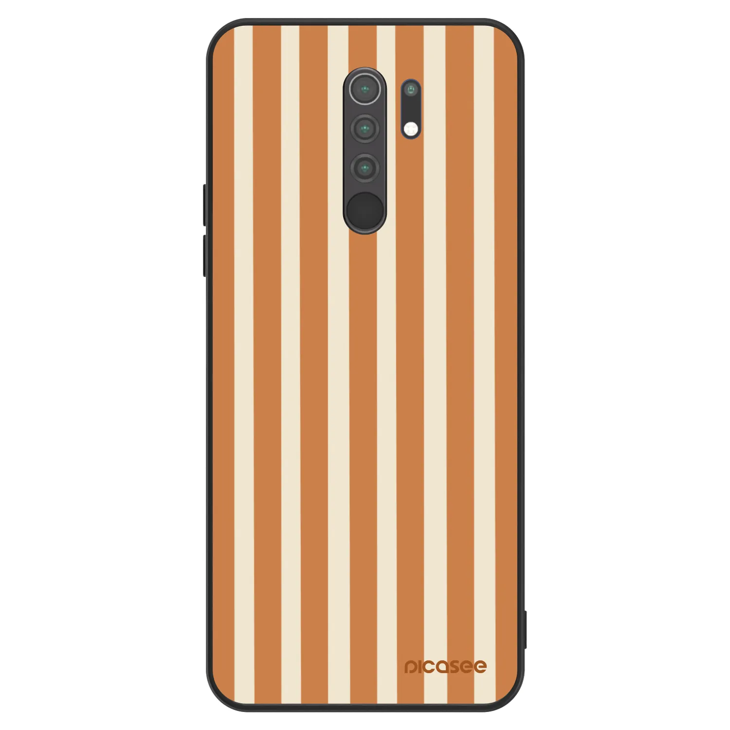 Picasee ULTIMATE CASE Xiaomi Redmi 9 - készülékre - Orange lines