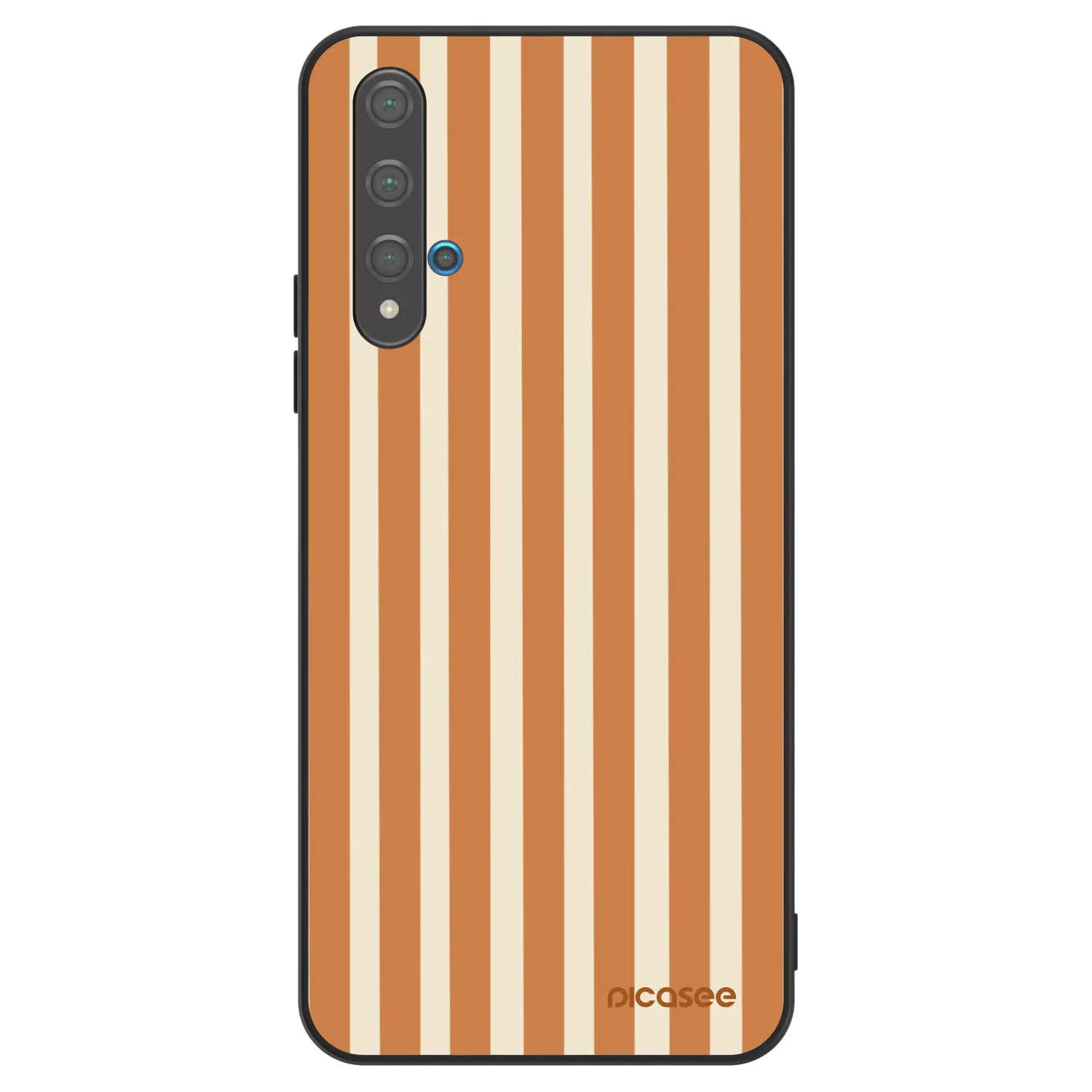 Picasee ULTIMATE CASE Huawei Nova 5T - készülékre - Orange lines