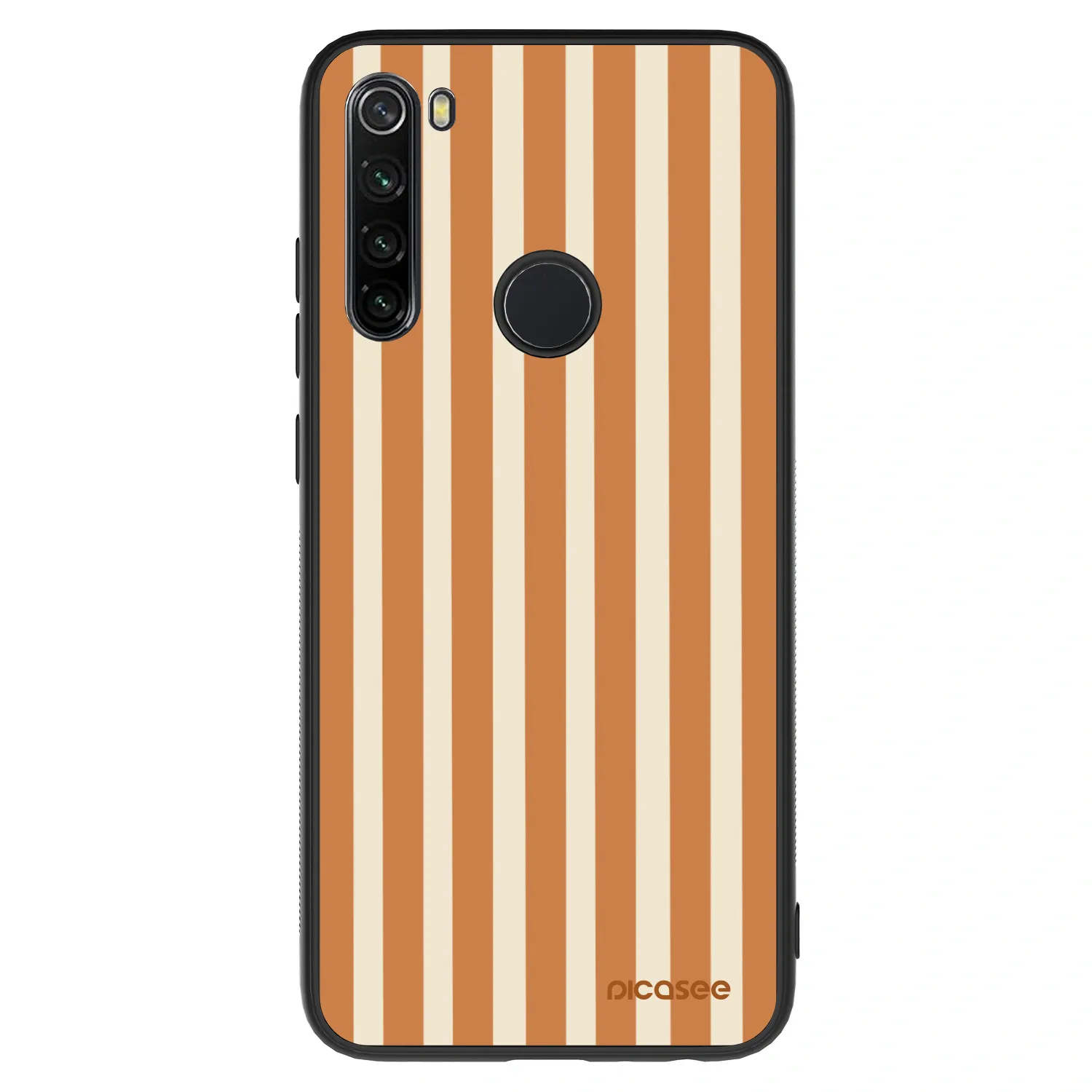 Picasee ULTIMATE CASE Xiaomi Redmi Note 8 - készülékre - Orange lines