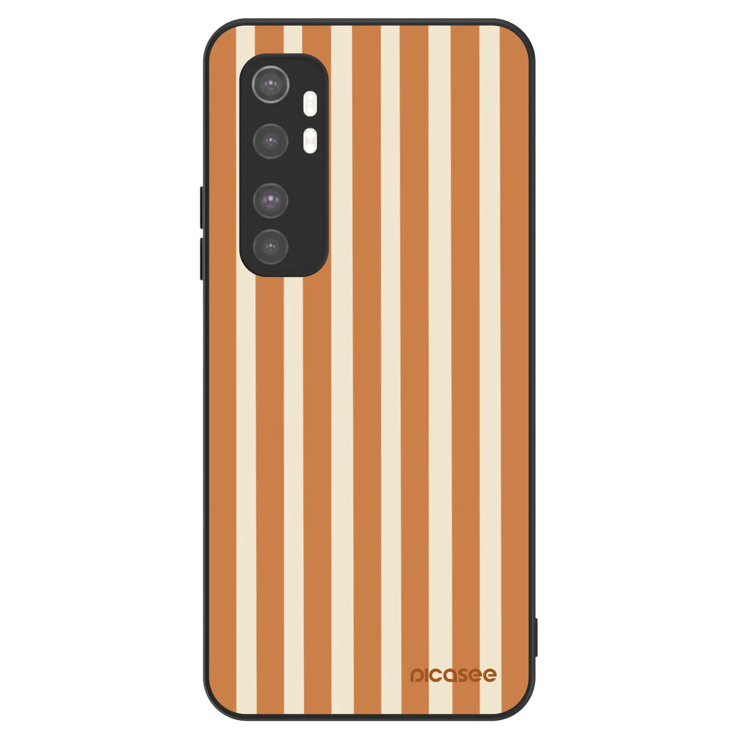 Picasee ULTIMATE CASE Xiaomi Mi Note 10 Lite - készülékre - Orange lines