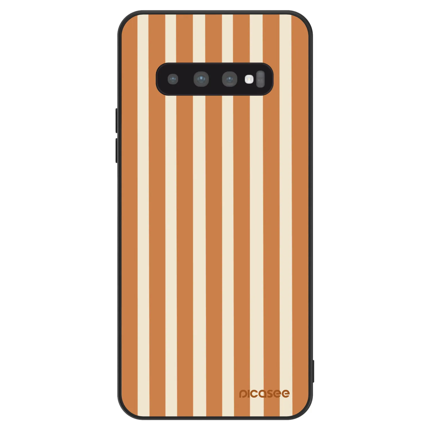 Picasee ULTIMATE CASE Samsung Galaxy S10 G973 - készülékre - Orange lines