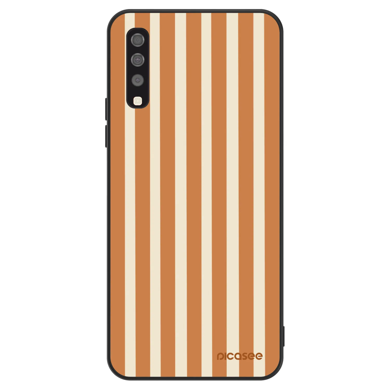 Picasee ULTIMATE CASE Samsung Galaxy A70 A705F - készülékre - Orange lines