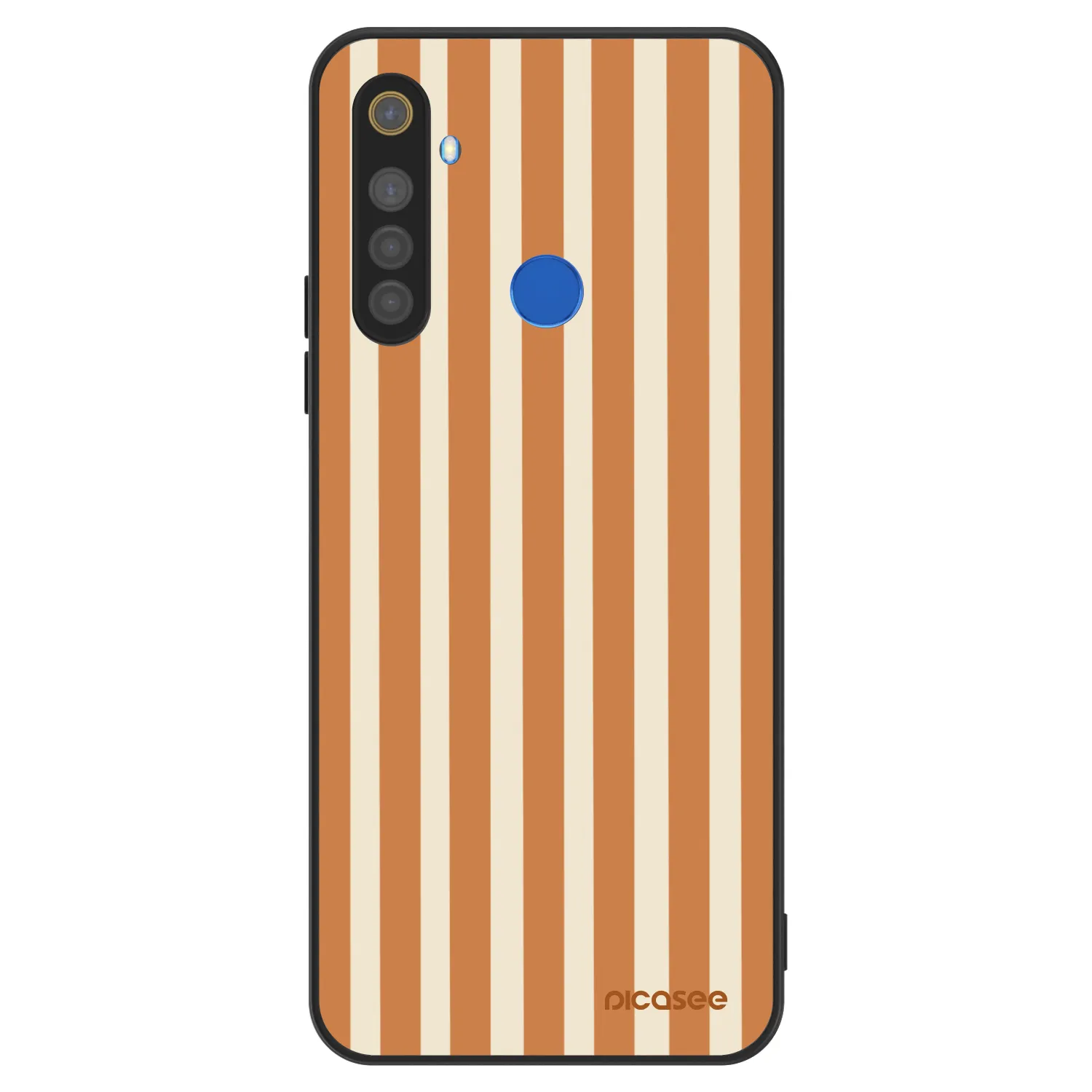 Picasee ULTIMATE CASE Realme 5 - készülékre - Orange lines