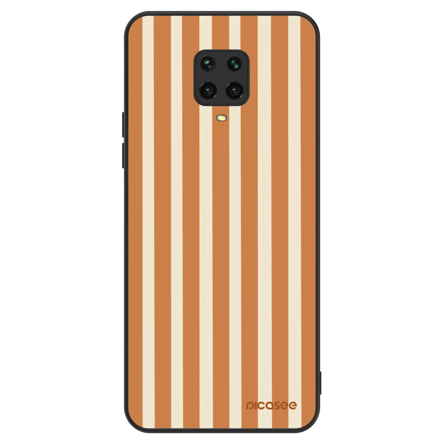 Picasee ULTIMATE CASE Xiaomi Redmi Note 9S - készülékre - Orange lines