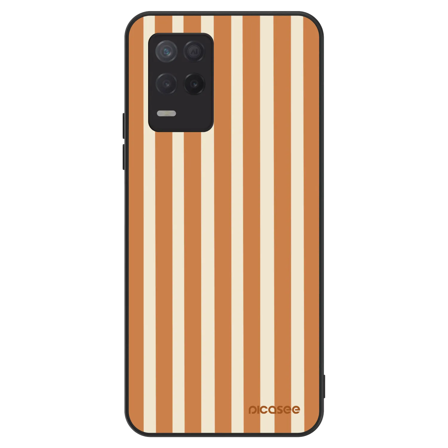 Picasee ULTIMATE CASE Realme 8 5G - készülékre - Orange lines
