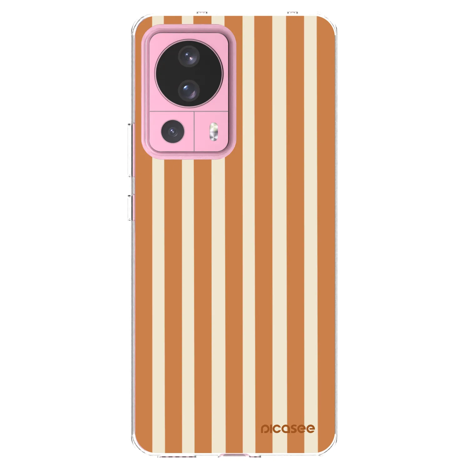 Picasee átlátszó szilikon tok az alábbi mobiltelefonokra Xiaomi 13 Lite - Orange lines